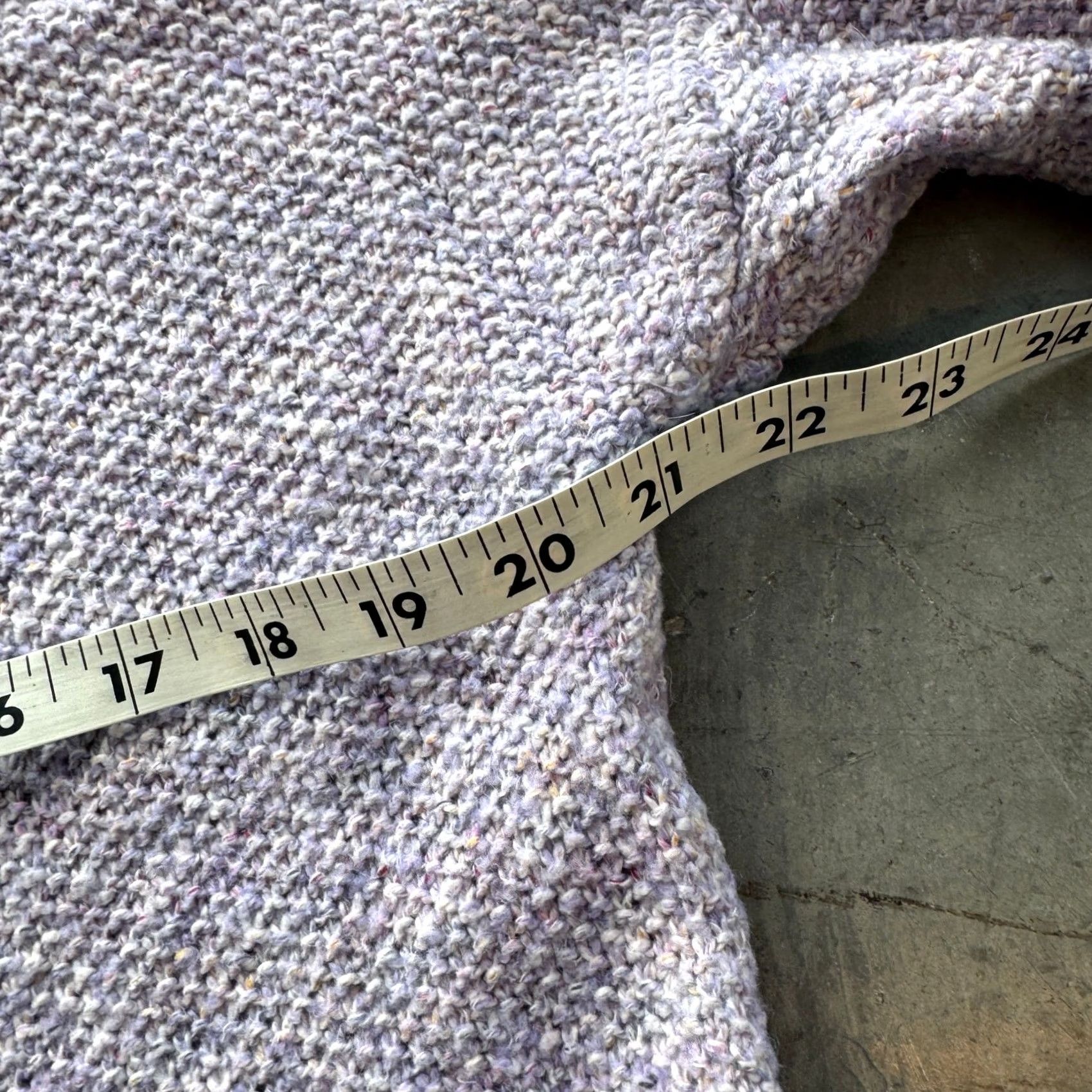 Vintage VINTAGE Abercrombie & Fitch Purple Knit Button Back Longsleeve Sweater Cardigan M Women Size M / US 6-8 / IT 42-44 - 4 Thumbnail