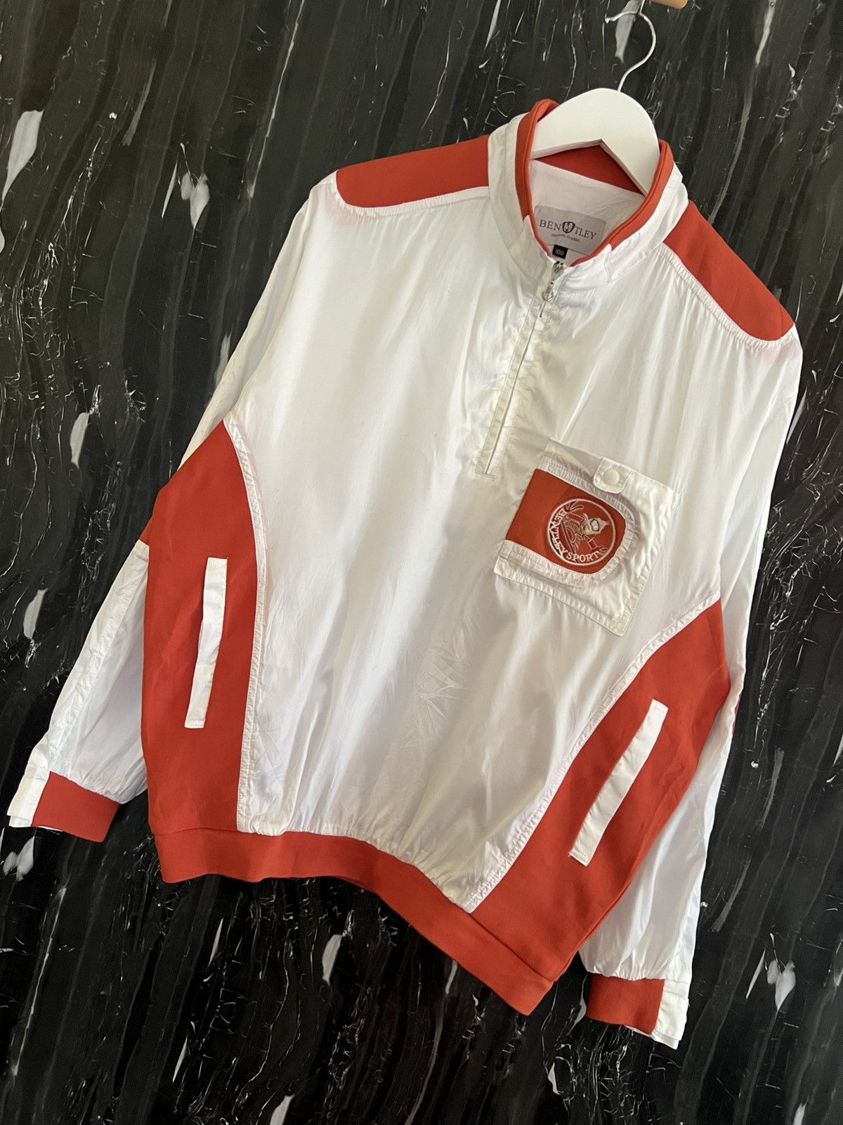 Bentley Bentley Windbreaker Jacket Size US XL / EU 56 / 4 - 5 Thumbnail