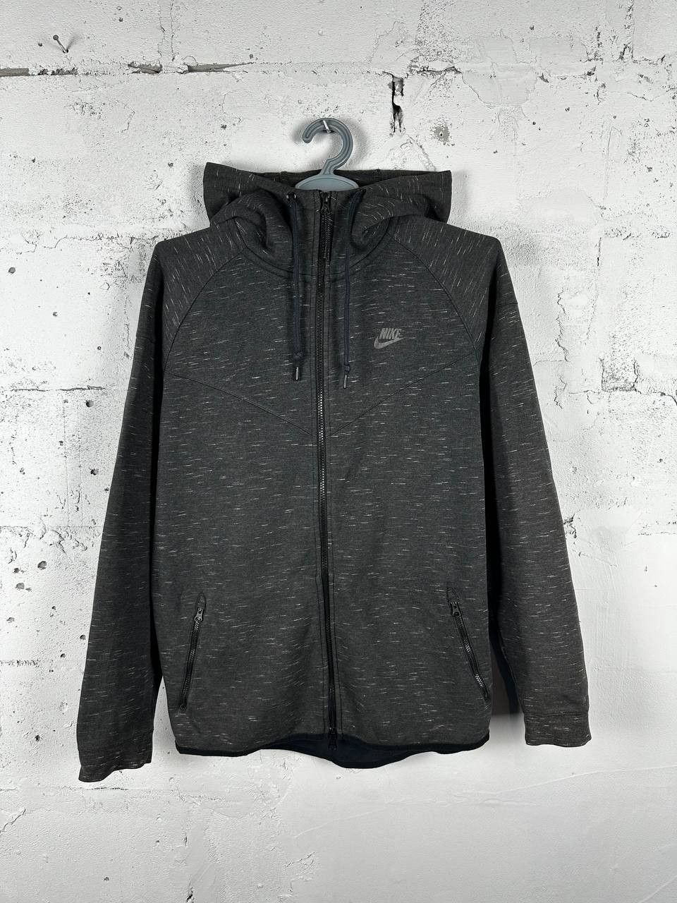 Nike × Vintage Nike Tech Fleece Vintage Drill Retro Zip Hoodie Old Size US XL / EU 56 / 4 - 3 Thumbnail