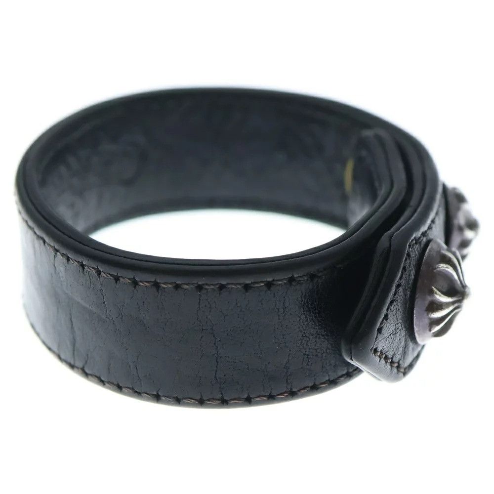 Chrome Hearts CHROME HEARTS 3 BUTTON 2 SNAP LEATHER BRACELET Size ONE SIZE - 7 Thumbnail