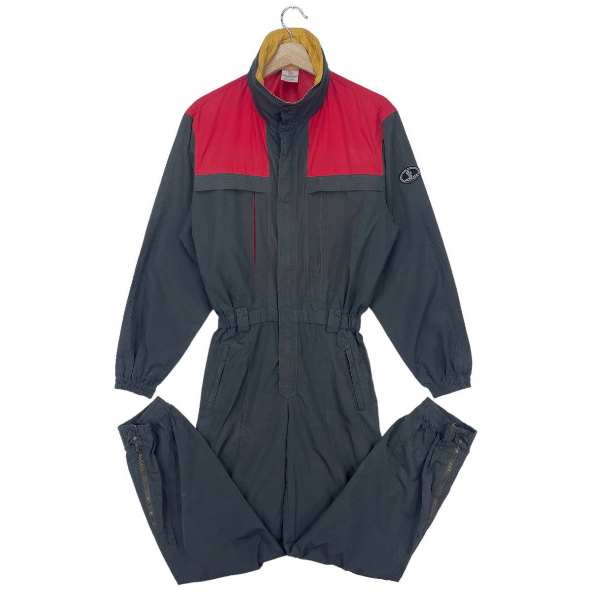 Moncler × Vintage 90’s Moncler Overall Jumpsuit Size US 26 / EU 42 - 1 Thumbnail