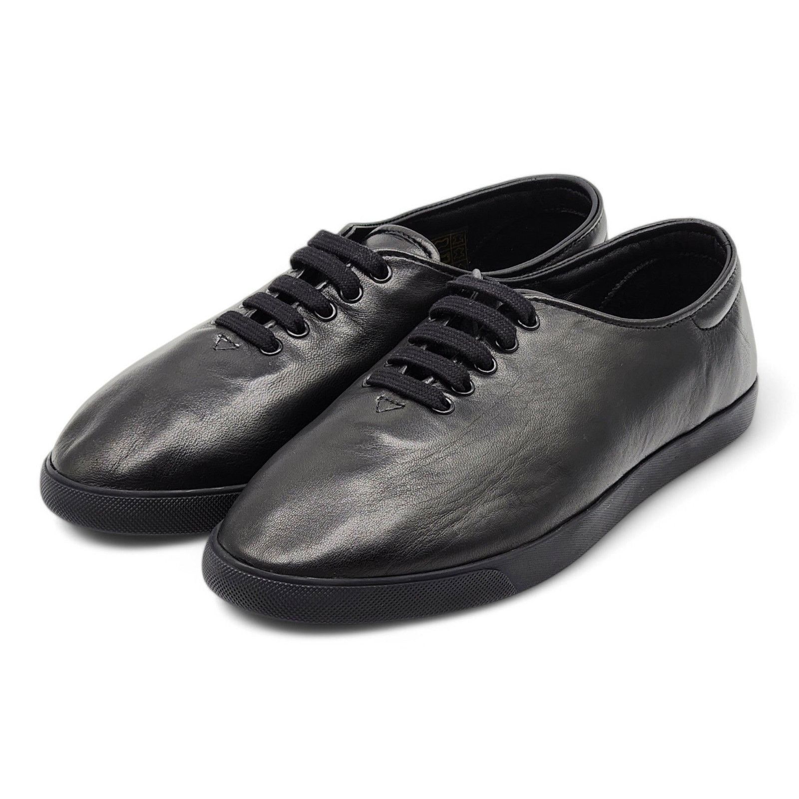 The Row Sam Leather Sneakers - Black - EU 35 / US 5 $1190 NWB Size US 5 / IT 35 - 1 Thumbnail