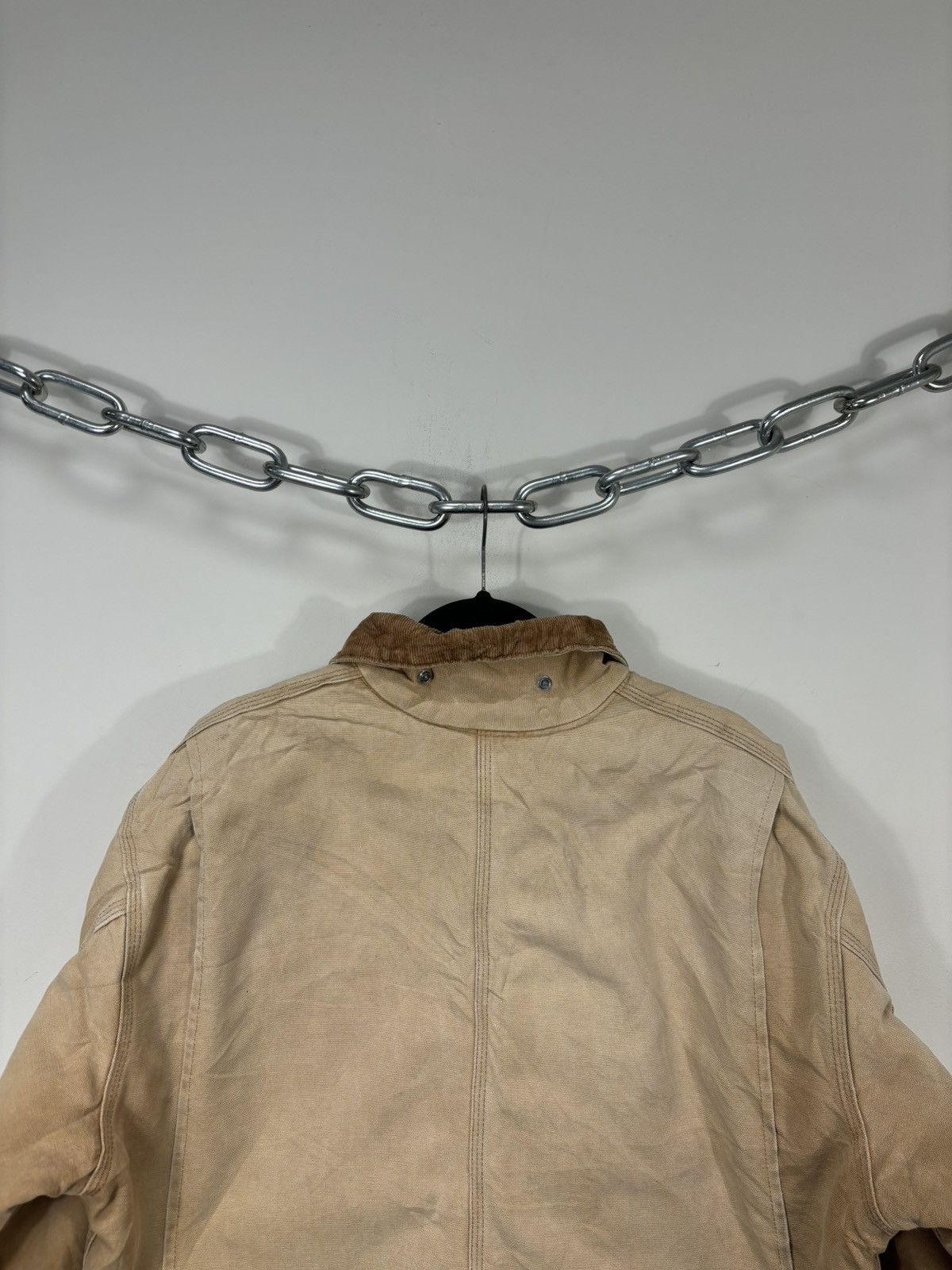 Carhartt Vintage 90s Carhartt USA Made Faded Hype Boxy Cropped Jacket Size US L / EU 52-54 / 3 - 19 Thumbnail