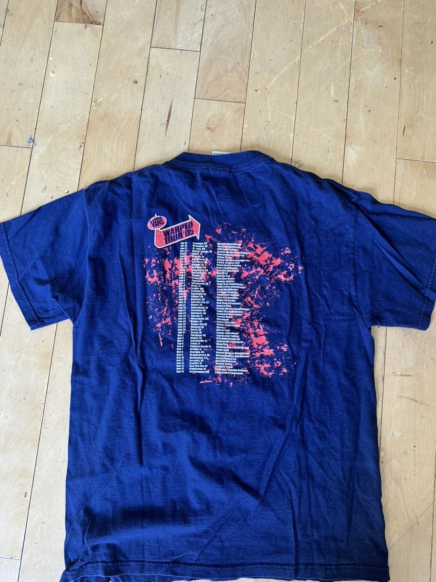 Vintage VINTAGE WARPED TOUR 2005 T SHIRT Size US M / EU 48-50 / 2 - 2 Thumbnail