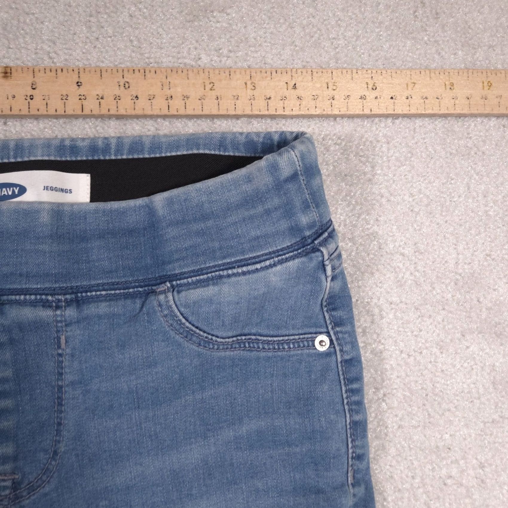 Old Navy Old Navy Jegging Jeans Womens 4 Blue Denim Pull On Ankle Stretch Size 27" / US 4 / IT 40 - 6 Thumbnail