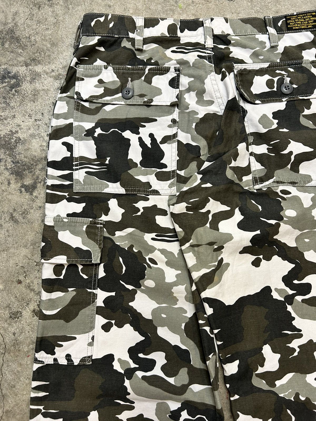 Schott Schott NYC Cargo Camo Military Combat Type Size US 30 / EU 46 - 14 Thumbnail
