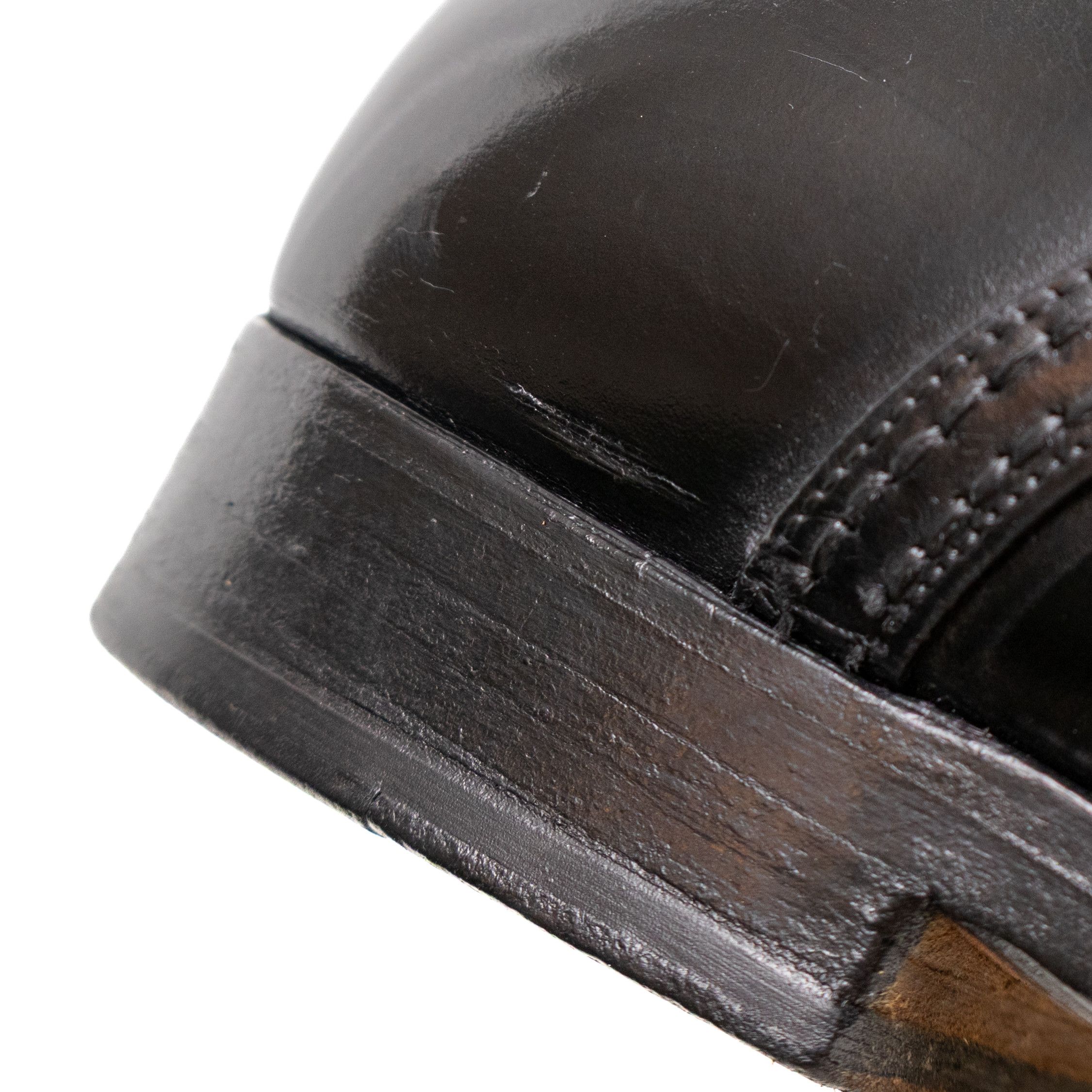 Dolce & Gabbana Dolce & Gabbana Men’s Black Leather Oxford Dress Shoes US 9 Size US 9 / EU 42 - 13 Thumbnail