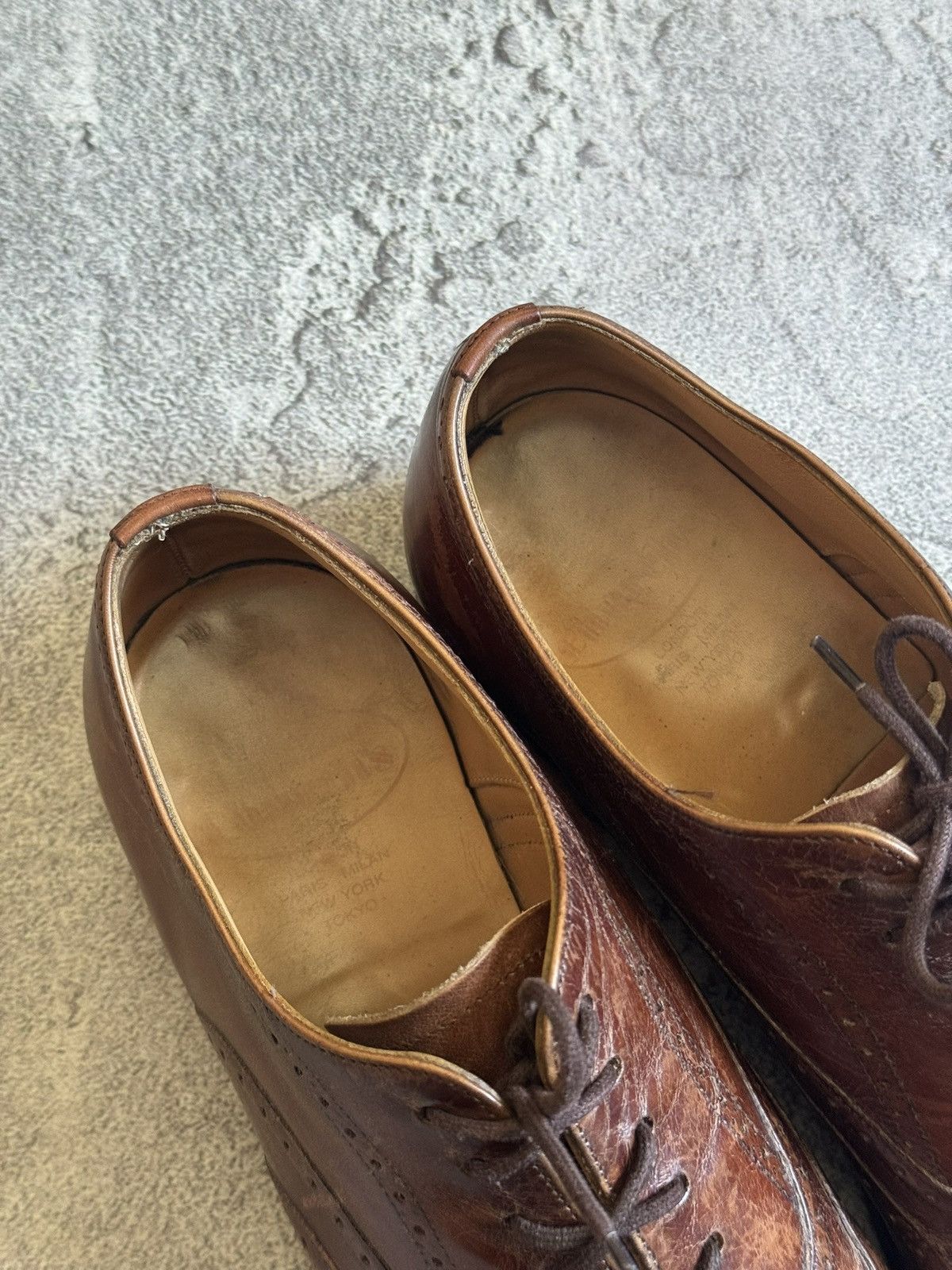Church's Church’s 28.5cm brown leather shoes brogue shanghai casual Size US 10 / EU 43 - 20 Thumbnail