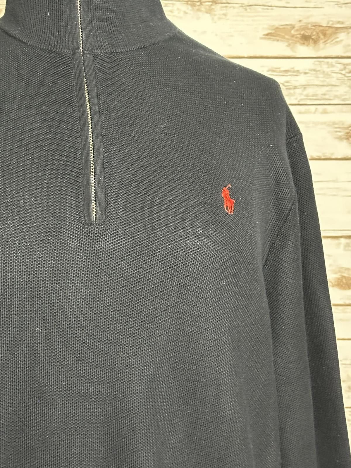 Polo Ralph Lauren Polo Ralph Lauren Pima cotton quarter zip mock neck sweater Size US XXL / EU 58 / 5 - 5 Thumbnail