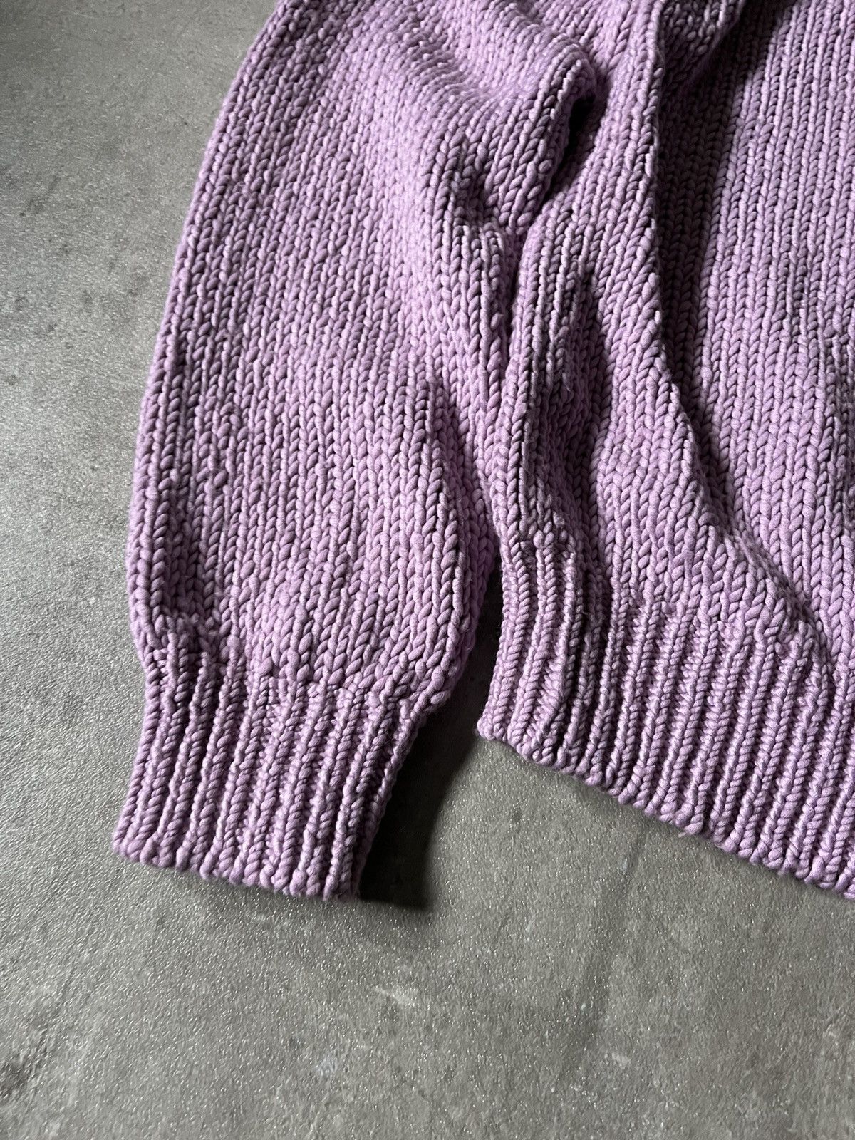 Helmut Lang Helmut Lang seamed knitted sweater pink purple rare Size US S / EU 44-46 / 1 - 2 Thumbnail