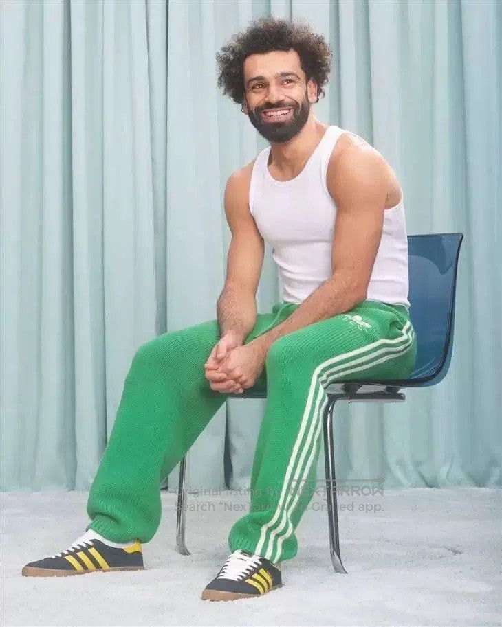 Adidas Adidas x Gucci Green Wool Knit Striped Pants. Size US 41 - 3 Thumbnail