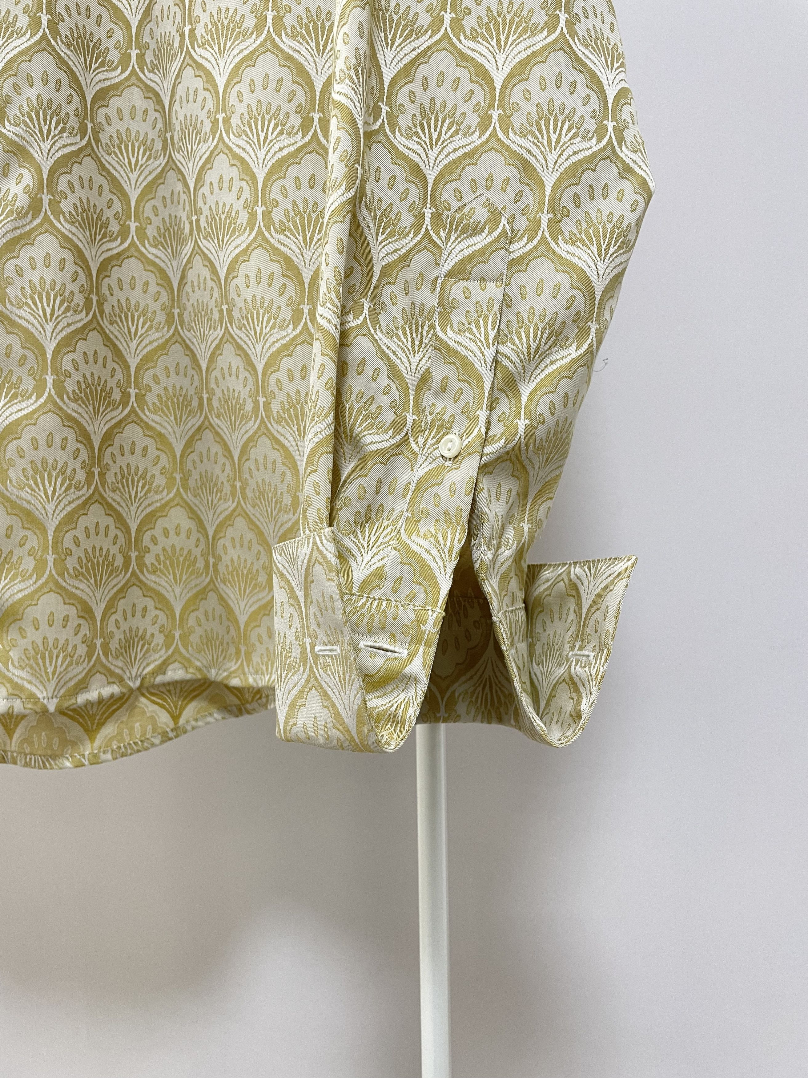 Eton ETON Signature Twill Tuxedo Shirt Art-Deco Jacquard Evening Size US L / EU 52-54 / 3 - 10 Thumbnail