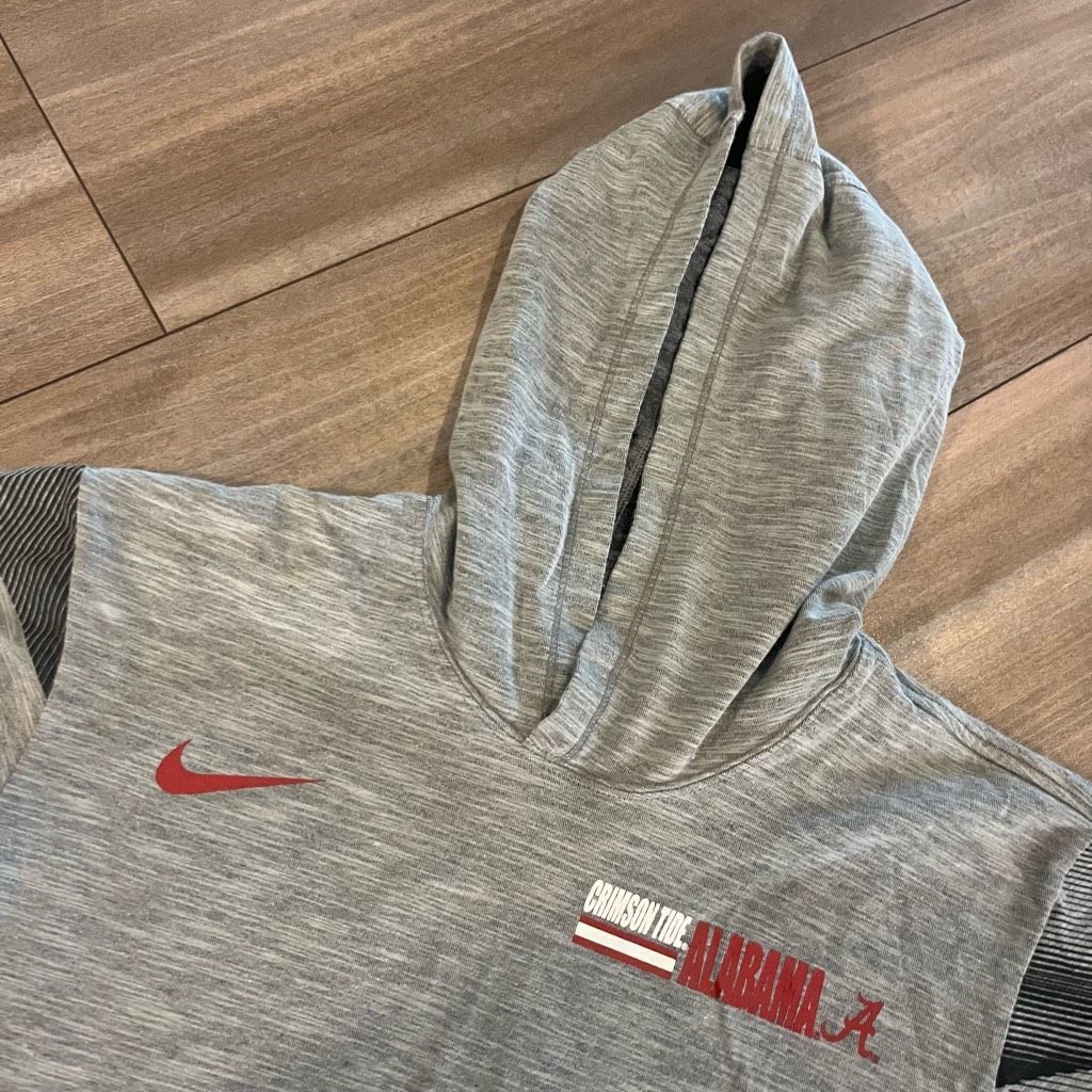 Nike Nike Alabama Grey Athletic Shirt Hoodie Men Medium Size US M / EU 48-50 / 2 - 2 Thumbnail