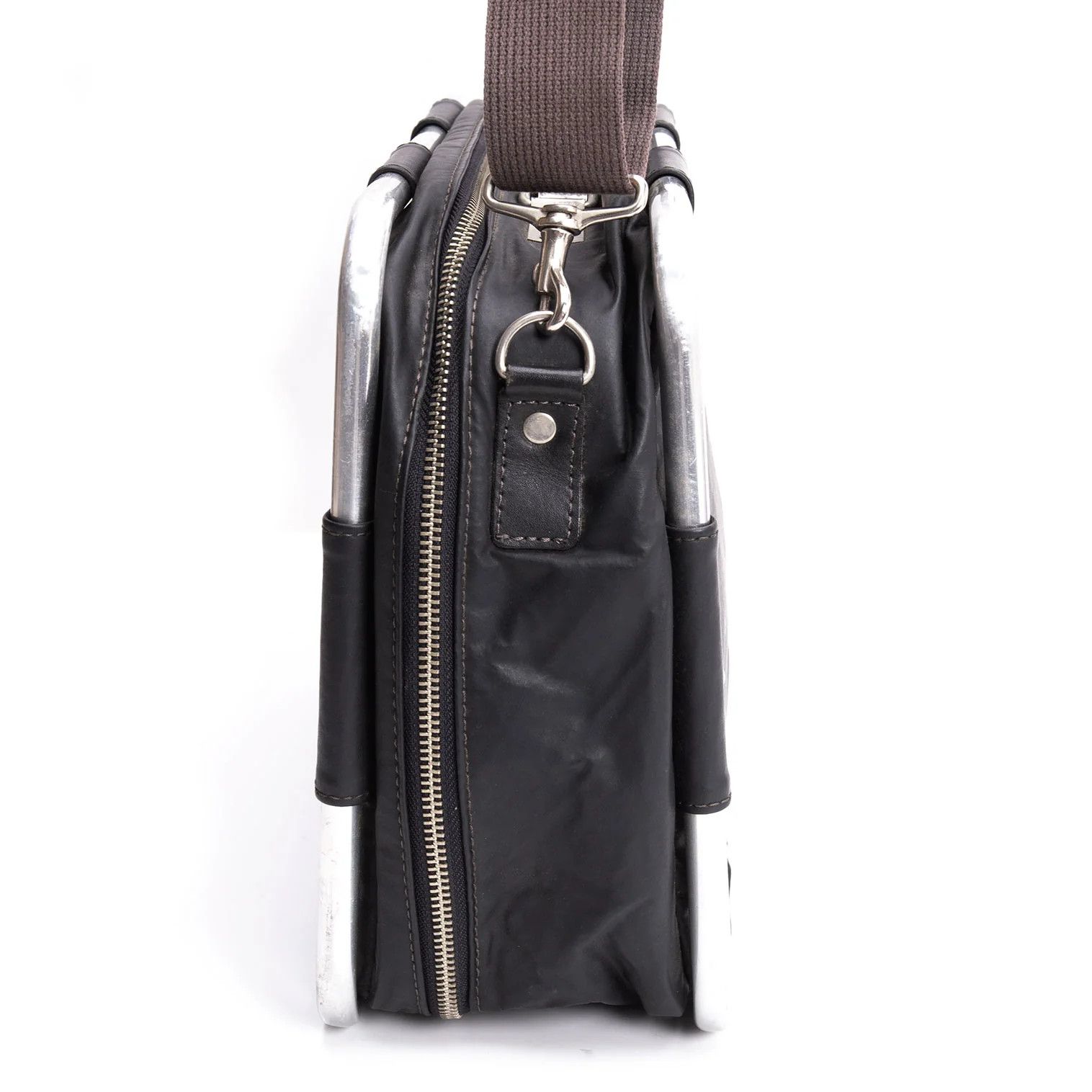 Jean Paul Gaultier Metal Frame 2WAY Bag in Black Size ONE SIZE - 4 Thumbnail