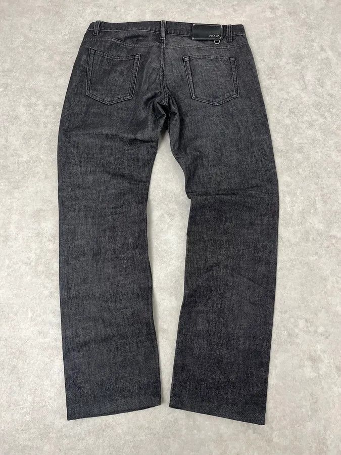 Prada AW2008 Prada Grey Denim Straight Jeans Size US 34 / EU 50 - 7 Thumbnail
