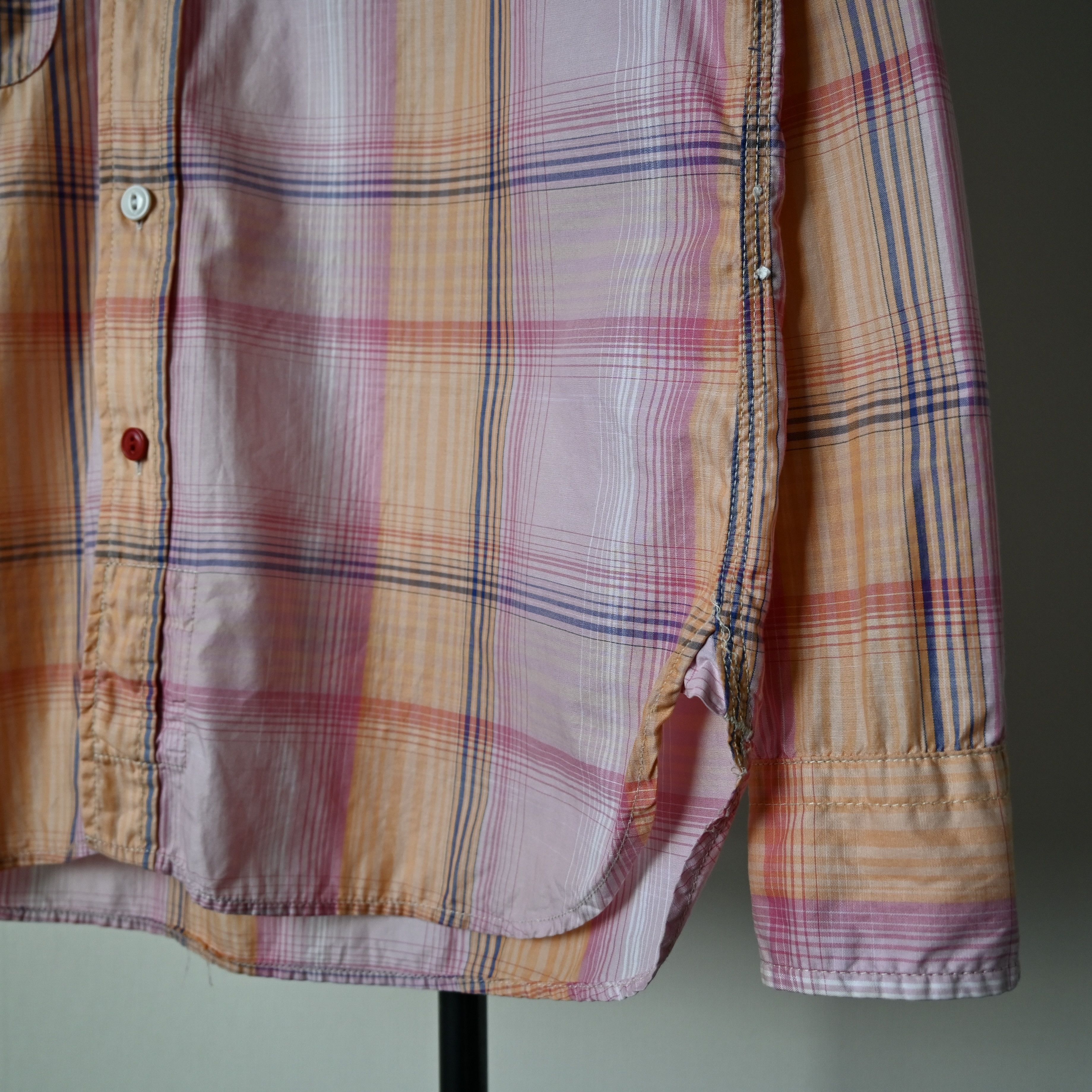 Engineered Garments VTG 2000s Engineered Garments lightweight cotton work shirt Size US S / EU 44-46 / 1 - 9 Thumbnail