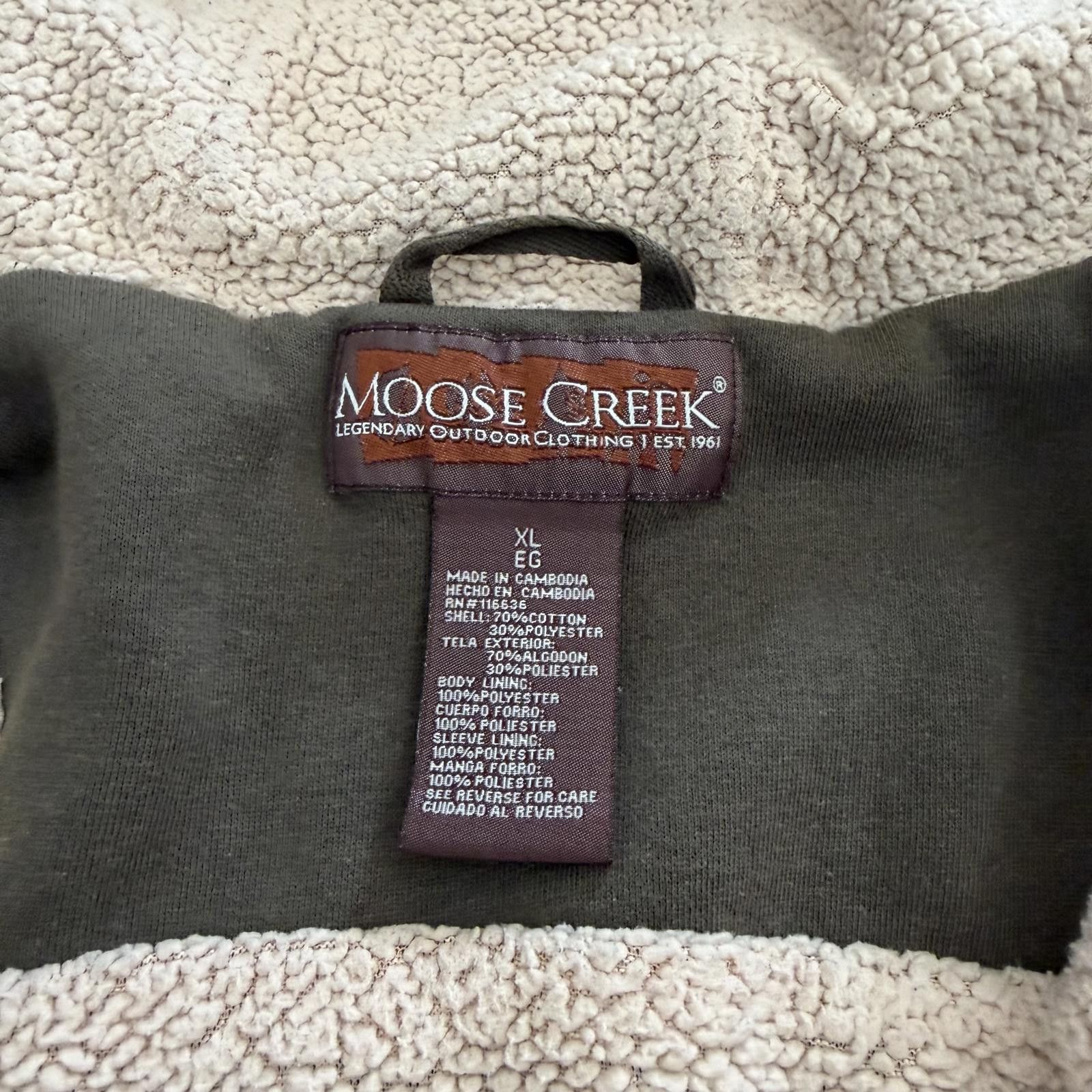 Other Vintage Moose Creek Lined Distressed Faded Hoodie 90s Grunge Size US XL / EU 56 / 4 - 3 Thumbnail
