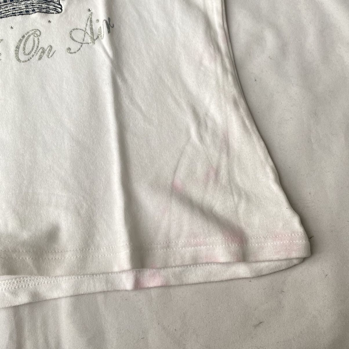 If Six Was Nine × Japanese Brand × Le Grande Bleu (L.G.B.) Vintage Y2K Pendora Diamonds DIOR Style Women's Blouse Size S / US 4 / IT 40 - 4 Thumbnail