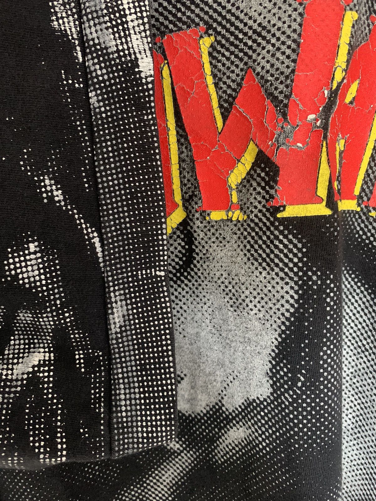 Band Tees × Vintage Vintage AOP All Over Print Manowar Band Tee Shirt XL Single Stitch Size US XL / EU 56 / 4 - 5 Thumbnail