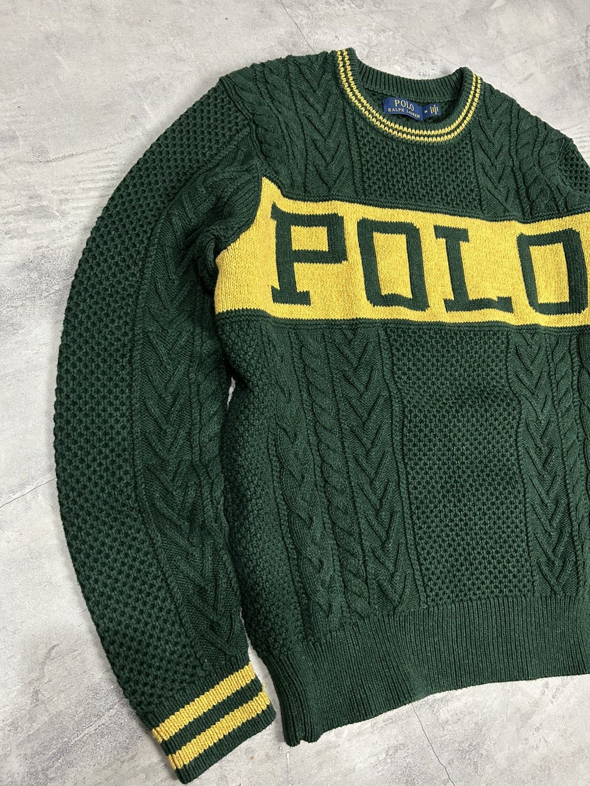 Polo Ralph Lauren Vintage Knit Polo Ralph Lauren Golf Sweatshirt Size US M / EU 48-50 / 2 - 3 Thumbnail