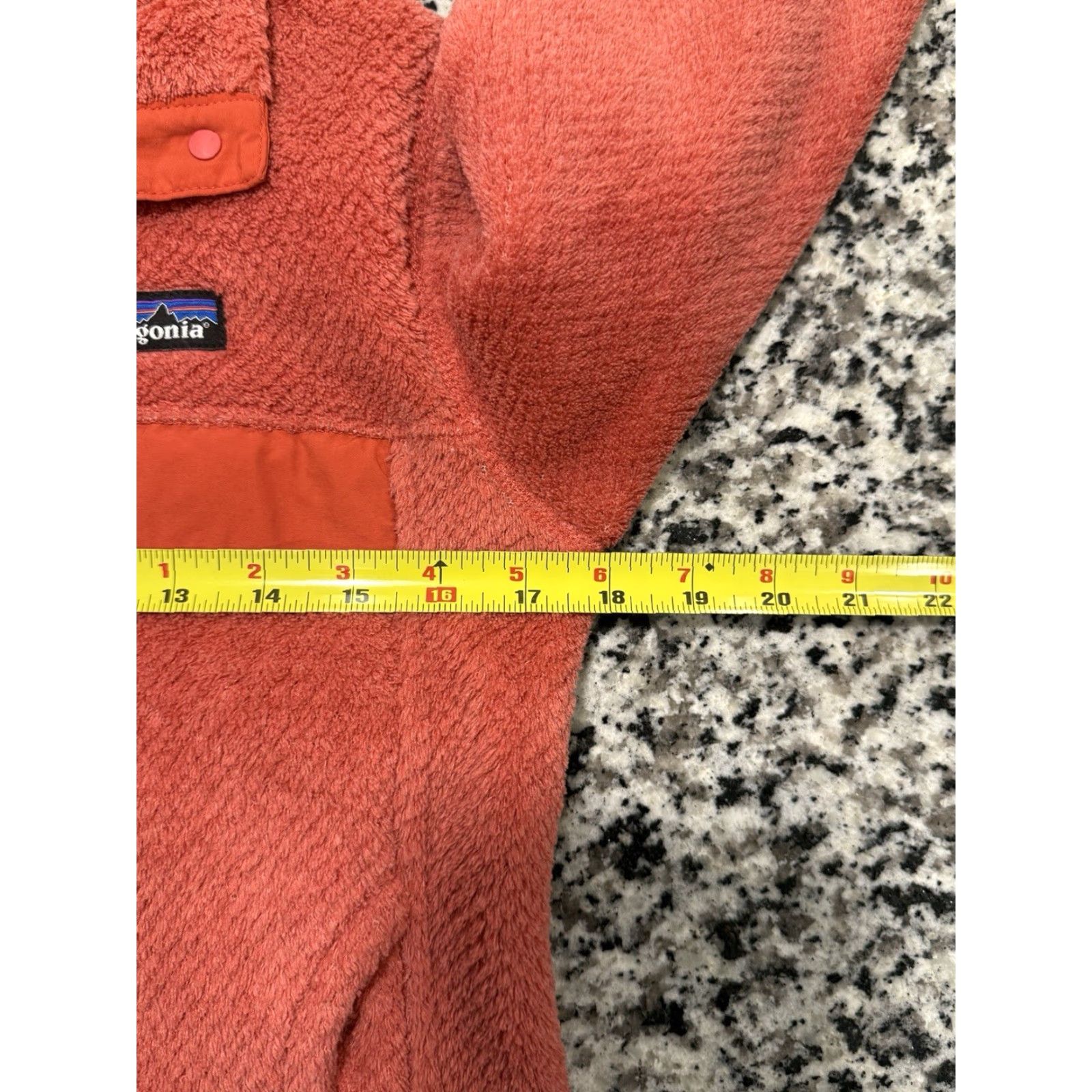 Patagonia Patagonia Women's Re-Tool Snap-T Polartec Fleece Pullover Jacket Orange Small Regular Women Size S / US 4 / IT 40 - 3 Thumbnail