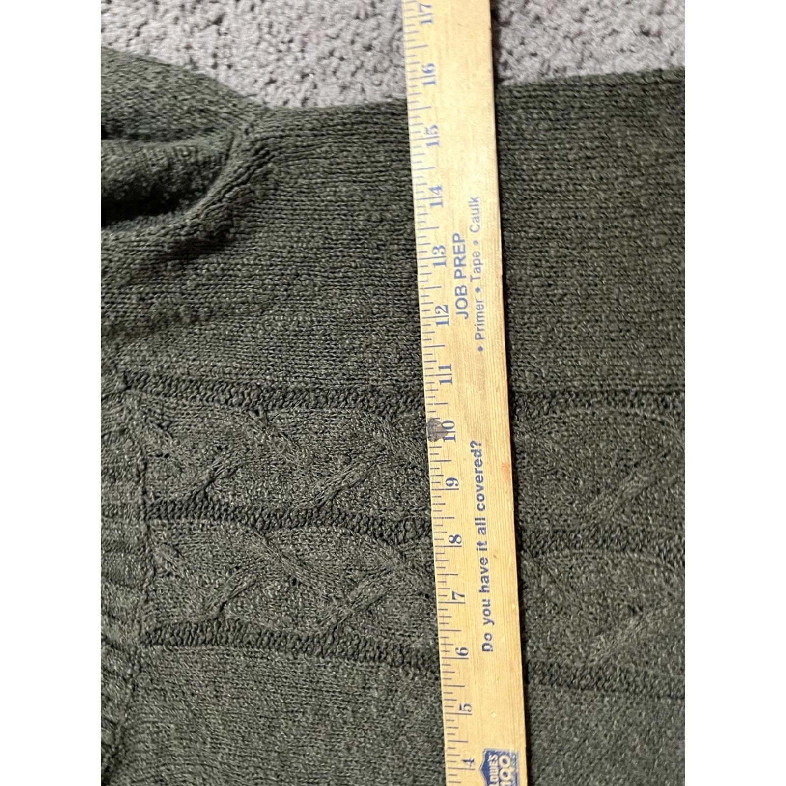 Tommy Bahama Tommy Bahama Sweater Adult XS Green Turtleneck Cable Knit Pullover Womens Size XS / US 0-2 / IT 36-38 - 4 Thumbnail