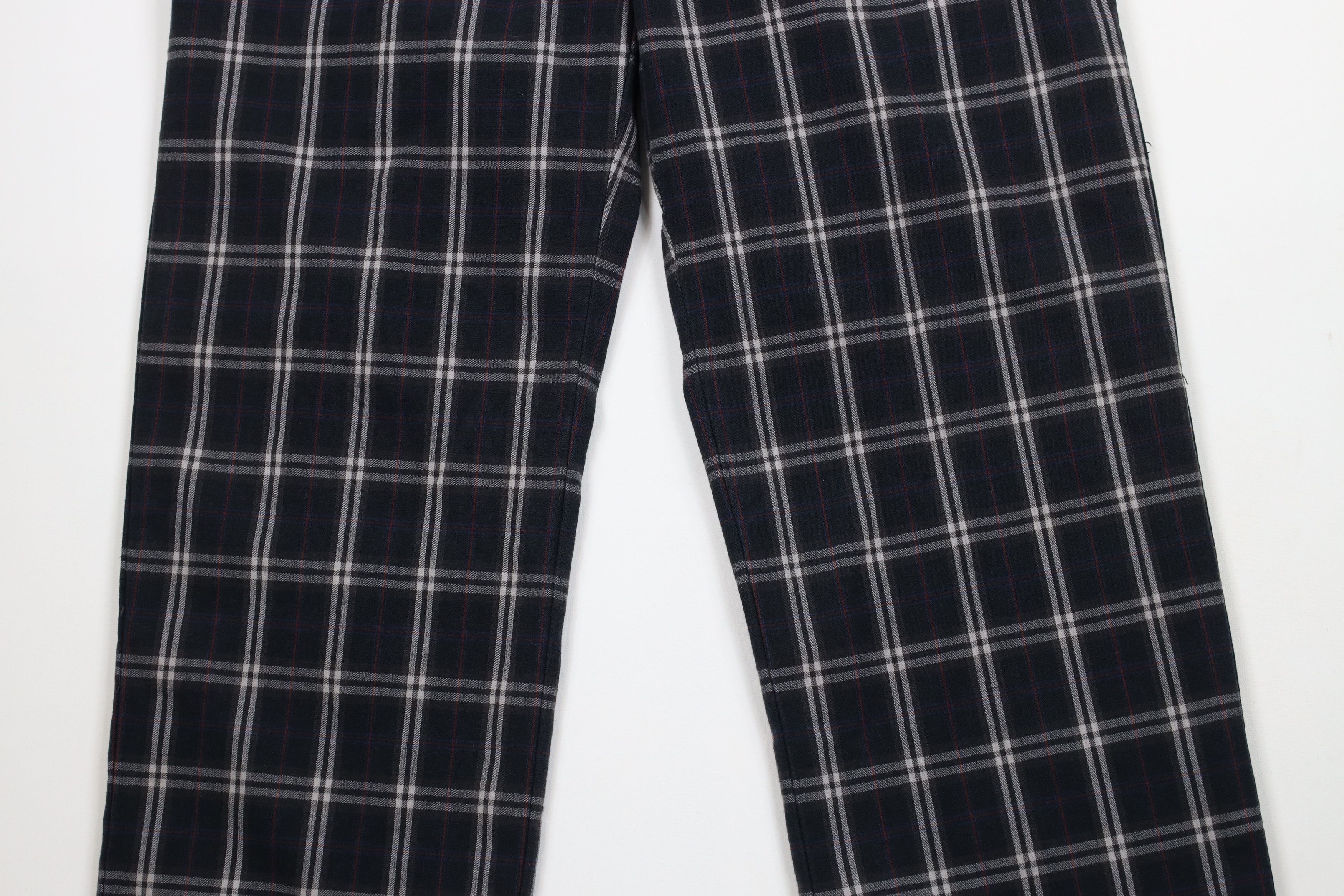 Vintage Vintage 90s Y2K Streetwear Baggy Wide Leg Chino Pants Plaid Size US 36 / EU 52 - 3 Thumbnail