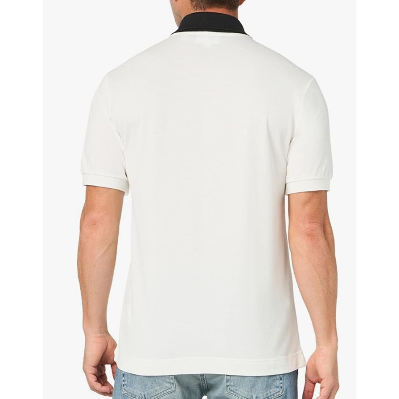 Lacoste Lacoste Men's Classic Fit Polo W/Badge Flour/Black XL Size US XL / EU 56 / 4 - 3 Thumbnail