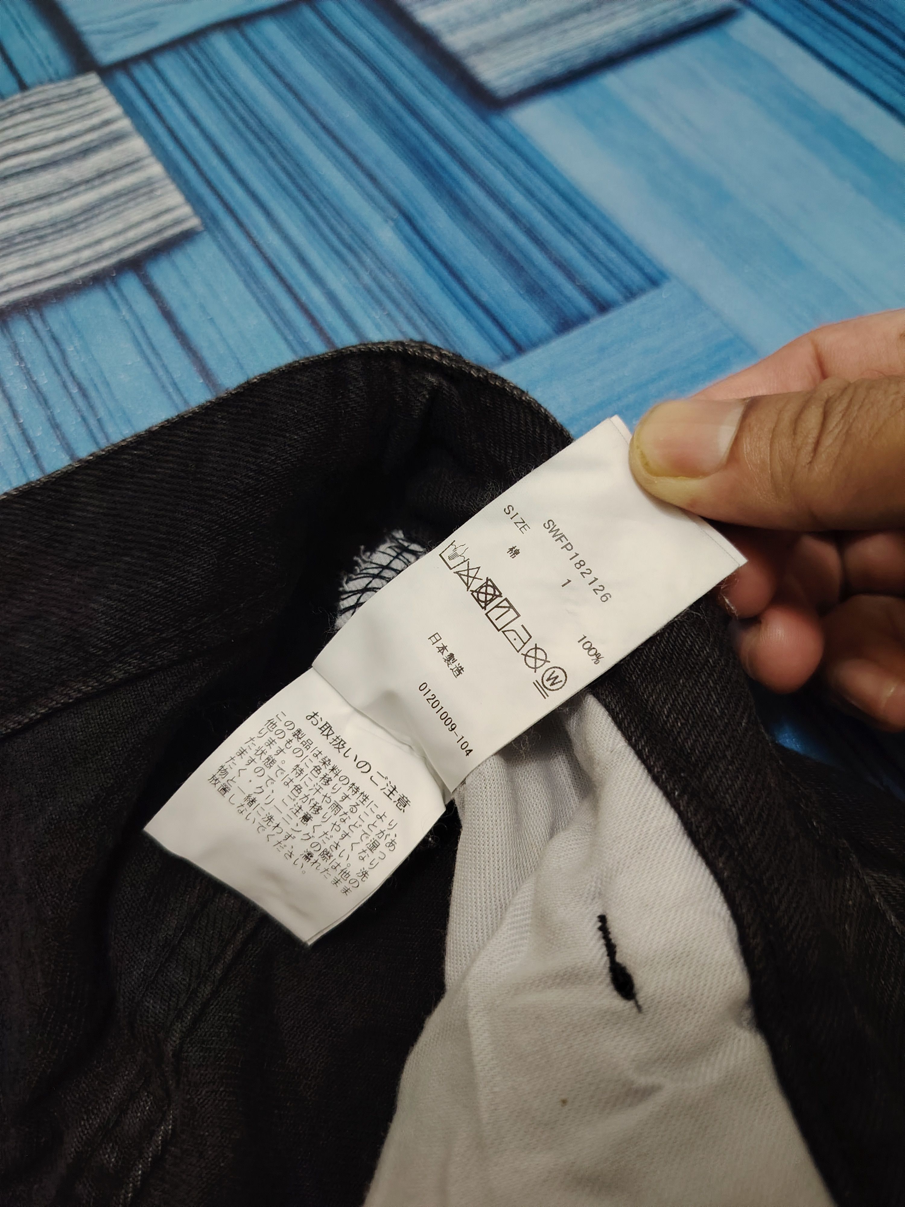 Japanese Brand Japanese Snidel Black Jeans Baggy Style Pants Size 26" / US 2 / IT 38 - 6 Thumbnail