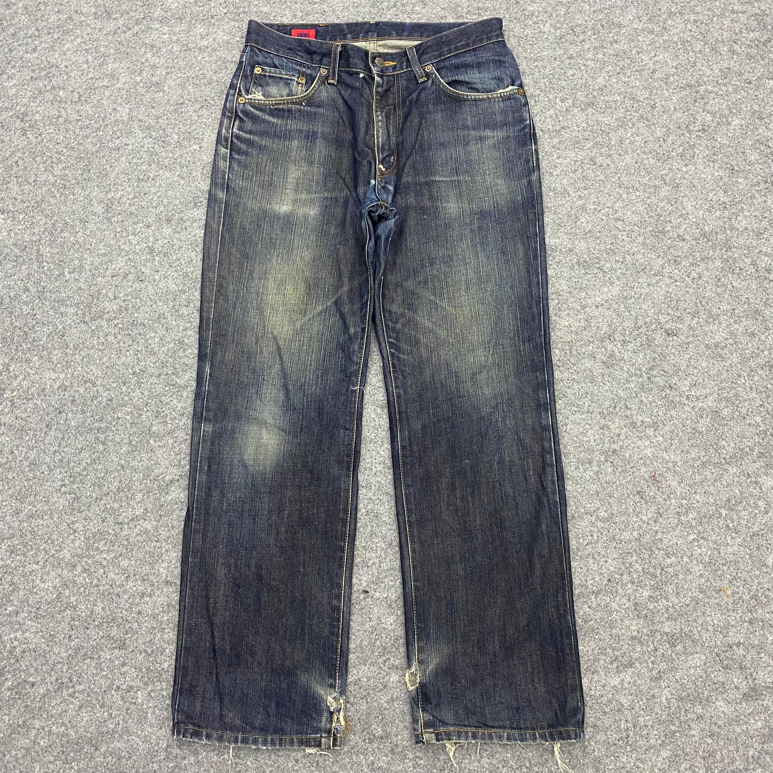 Edwin 💥Best Offer💥Vintage Edwin 503 Distressed Denim Size US 31 - 1 Thumbnail