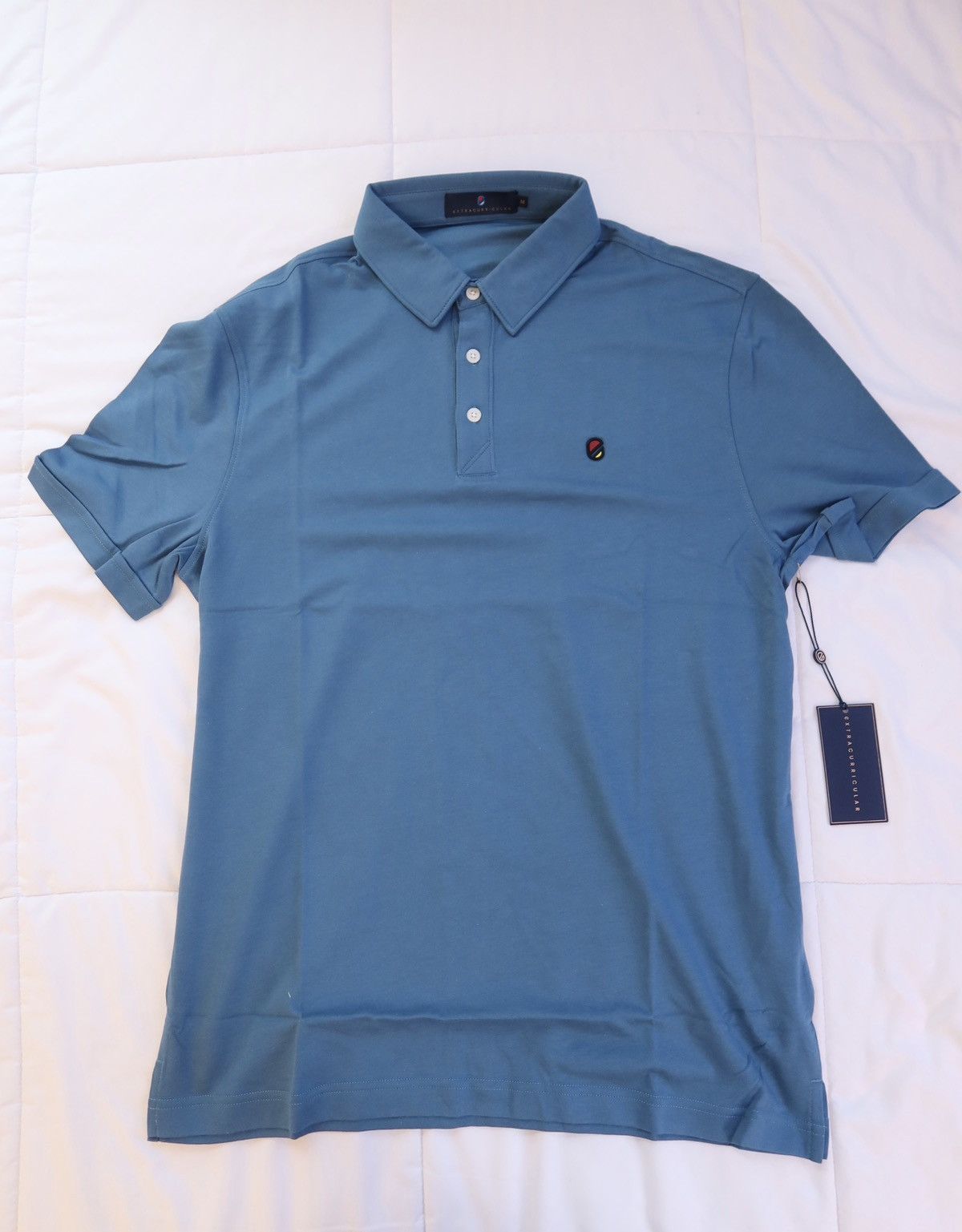 Other Extracurricular Extra Polo Blue Wing Teal Size US M / EU 48-50 / 2 - 1 Thumbnail