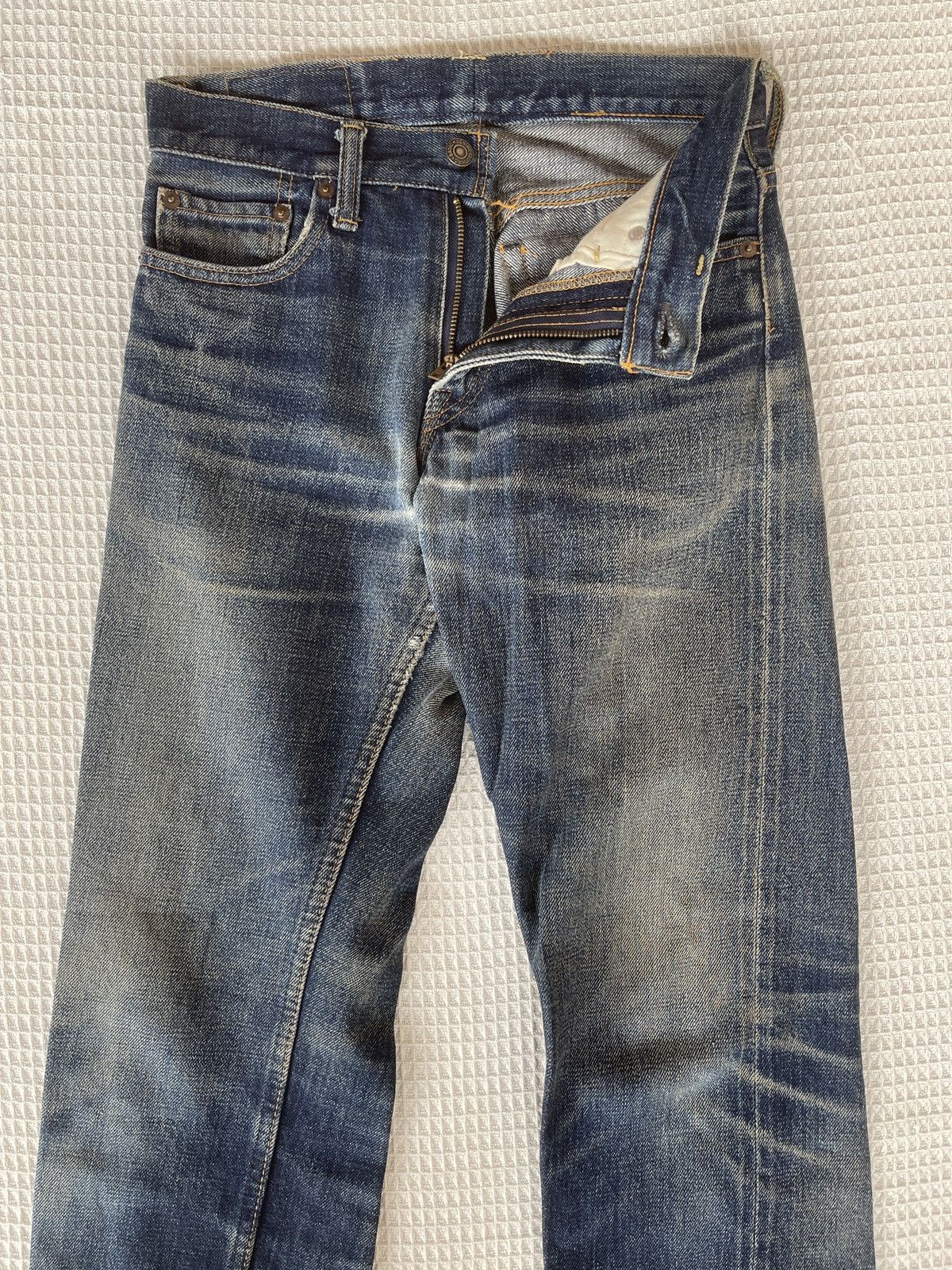 Denime Rare🔥Vintage DENIME Japan Selvedge Jeans Size US 28 / EU 44 - 8 Thumbnail