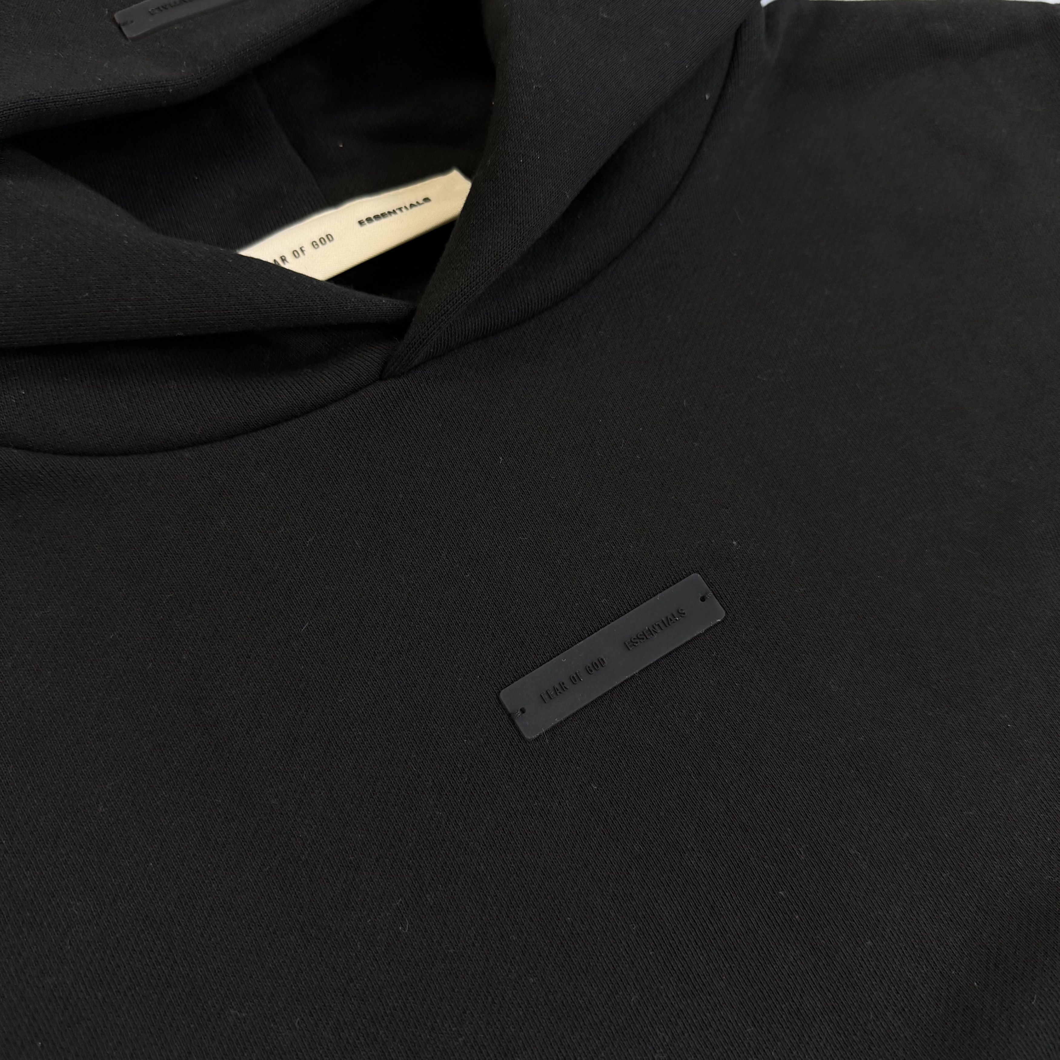 Fear of God FEAR OF GOD ESSENTIALS CLASSIC PULLOVER HOODIE BLACK L NWT Size US L / EU 52-54 / 3 - 8 Thumbnail