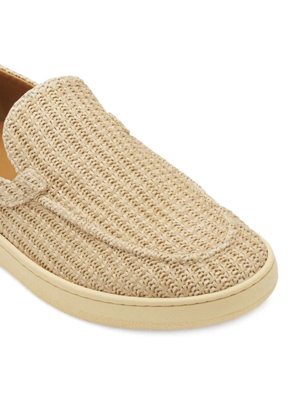 Lanvin os11x0226 Raffia Loafers In Beige Size US 10 / EU 43 - 5 Thumbnail