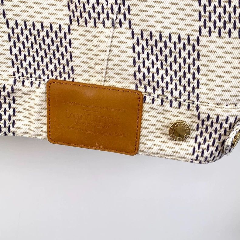 Louis Vuitton Louis Vuitton 22 color-block cotton checkerboard lapel sin Size XS / US 0-2 / IT 36-38 - 5 Thumbnail