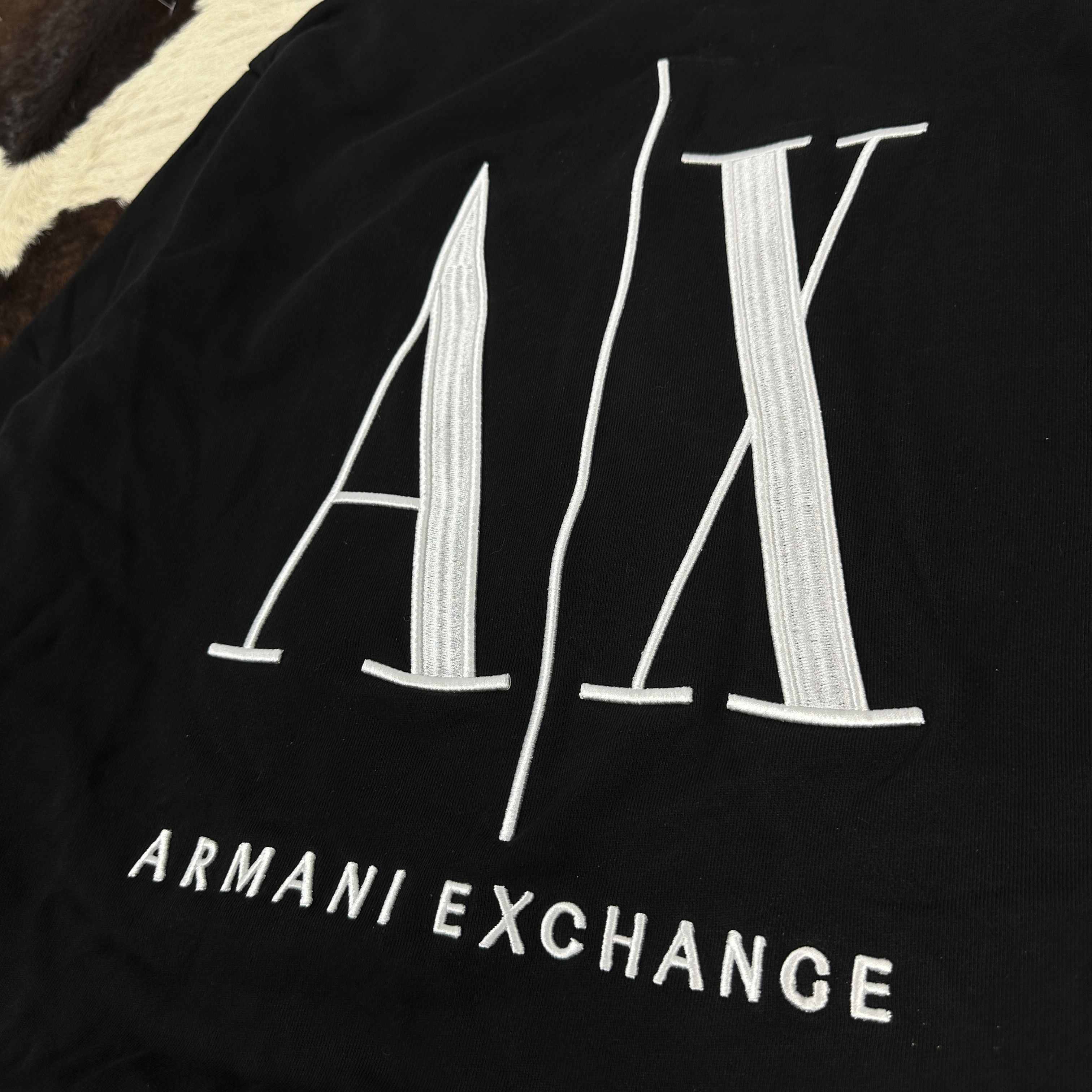 Armani Exchange × Vintage Vintage Casual Y2K Armani Exchange Sweatshirt Size US L / EU 52-54 / 3 - 2 Thumbnail