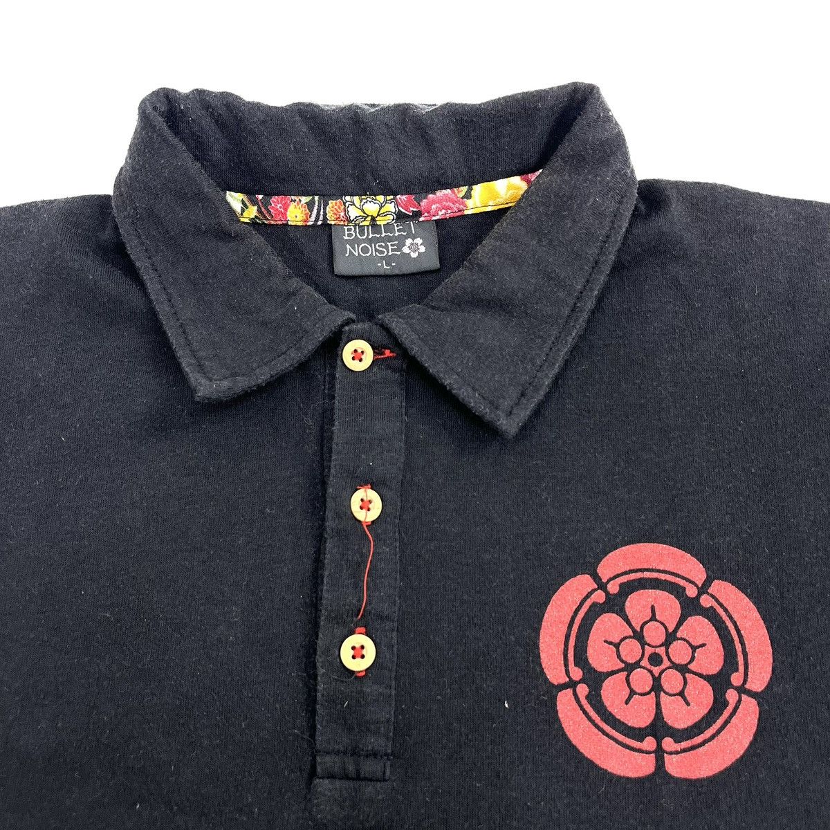 Bullet Noise Vintage Bullet Noise Koi Japanese Art Polo Shirt Ed Hardy Size US L / EU 52-54 / 3 - 8 Thumbnail