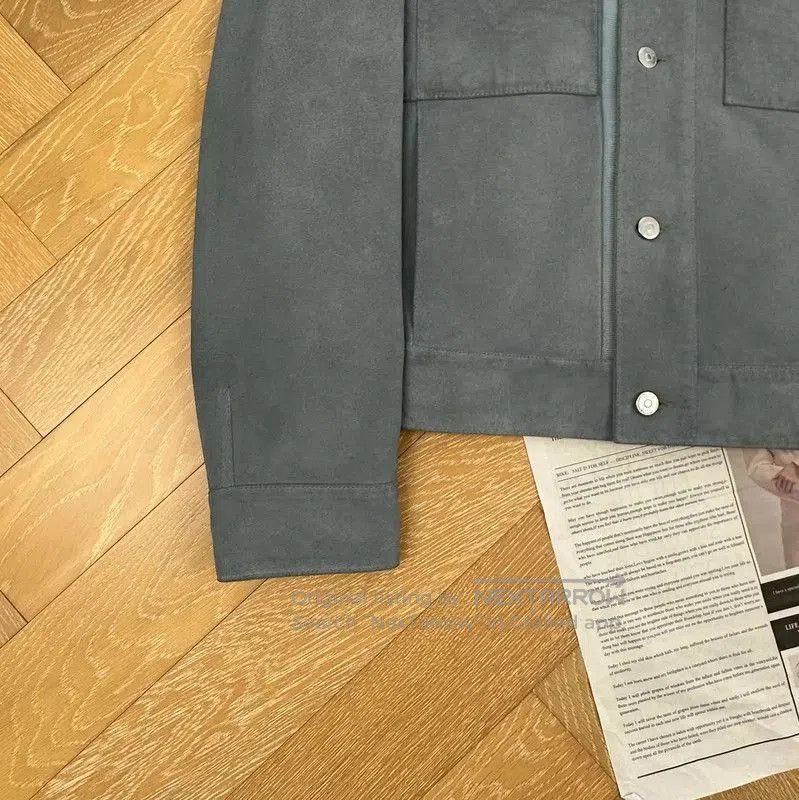 Dior Dior Gray Oversized Men's Outerwear Jacket . Size US XXL / EU 58 / 5 - 4 Thumbnail