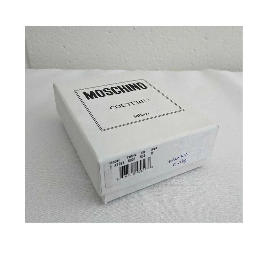 Moschino SS20 Moschino Couture Jeremy Scott CLIP ON EARRINGS TRICK Size ONE SIZE - 3 Thumbnail