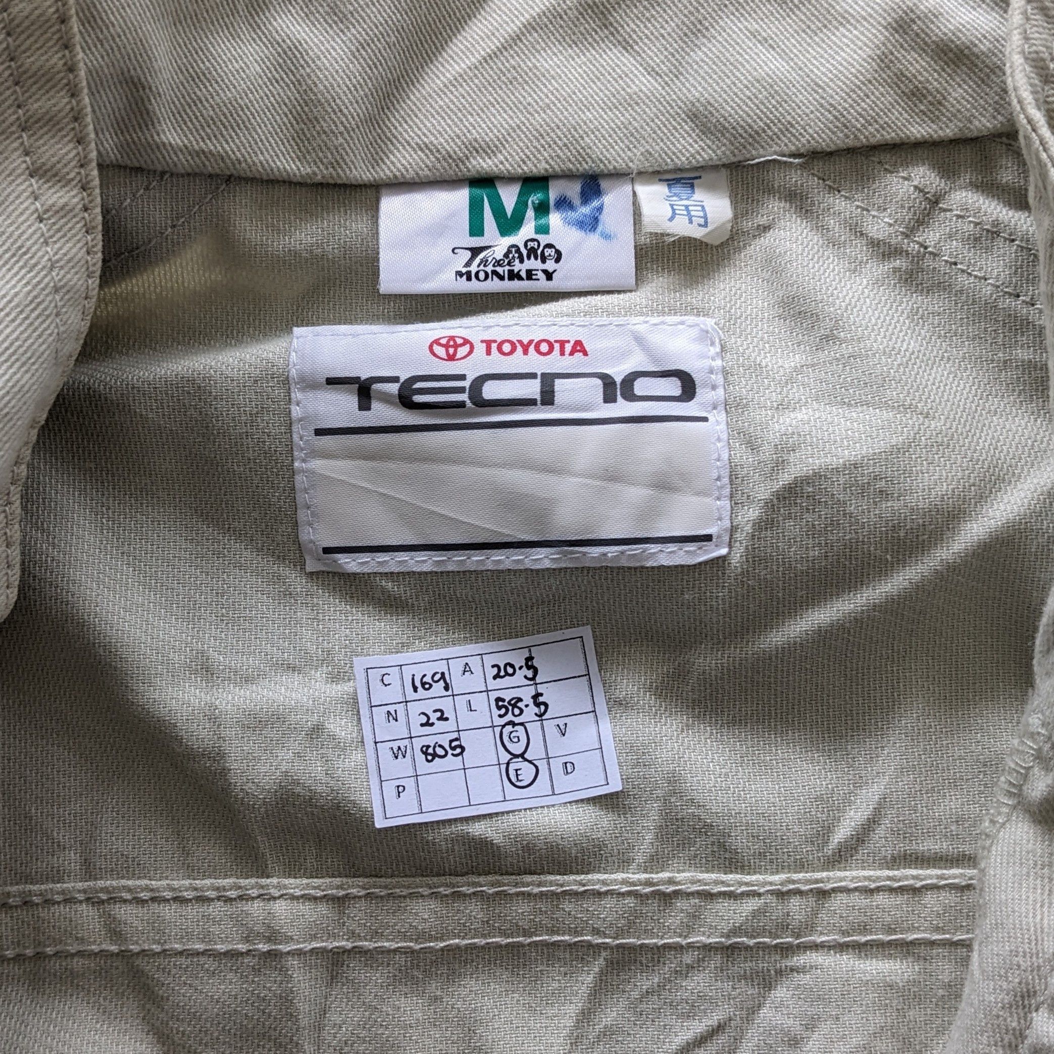 Vintage Vintage TOYOPET TOYOTA Racing Workwear Coverall Jacket Size US S / EU 44-46 / 1 - 11 Thumbnail