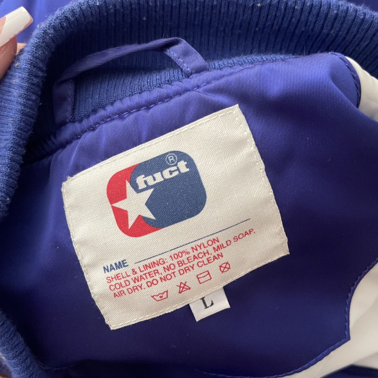 FUCT × Fucking Awesome FUCT SATIN STADIUM BOMBER Size US L / EU 52-54 / 3 - 3 Thumbnail
