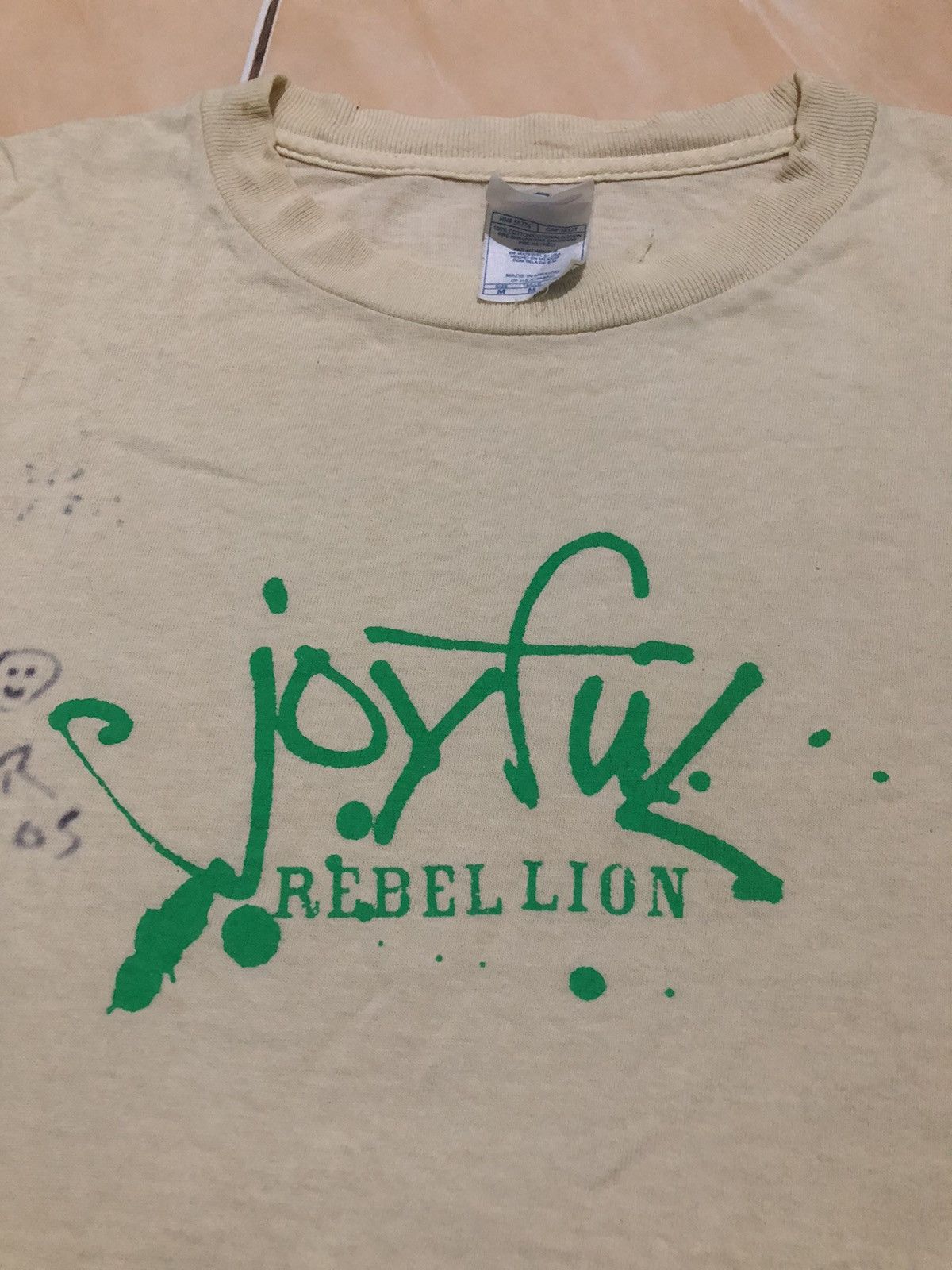 Vintage Vintage K-Os Joyful Rebellion Raptees Hiphop t-shirt Size US M / EU 48-50 / 2 - 2 Thumbnail