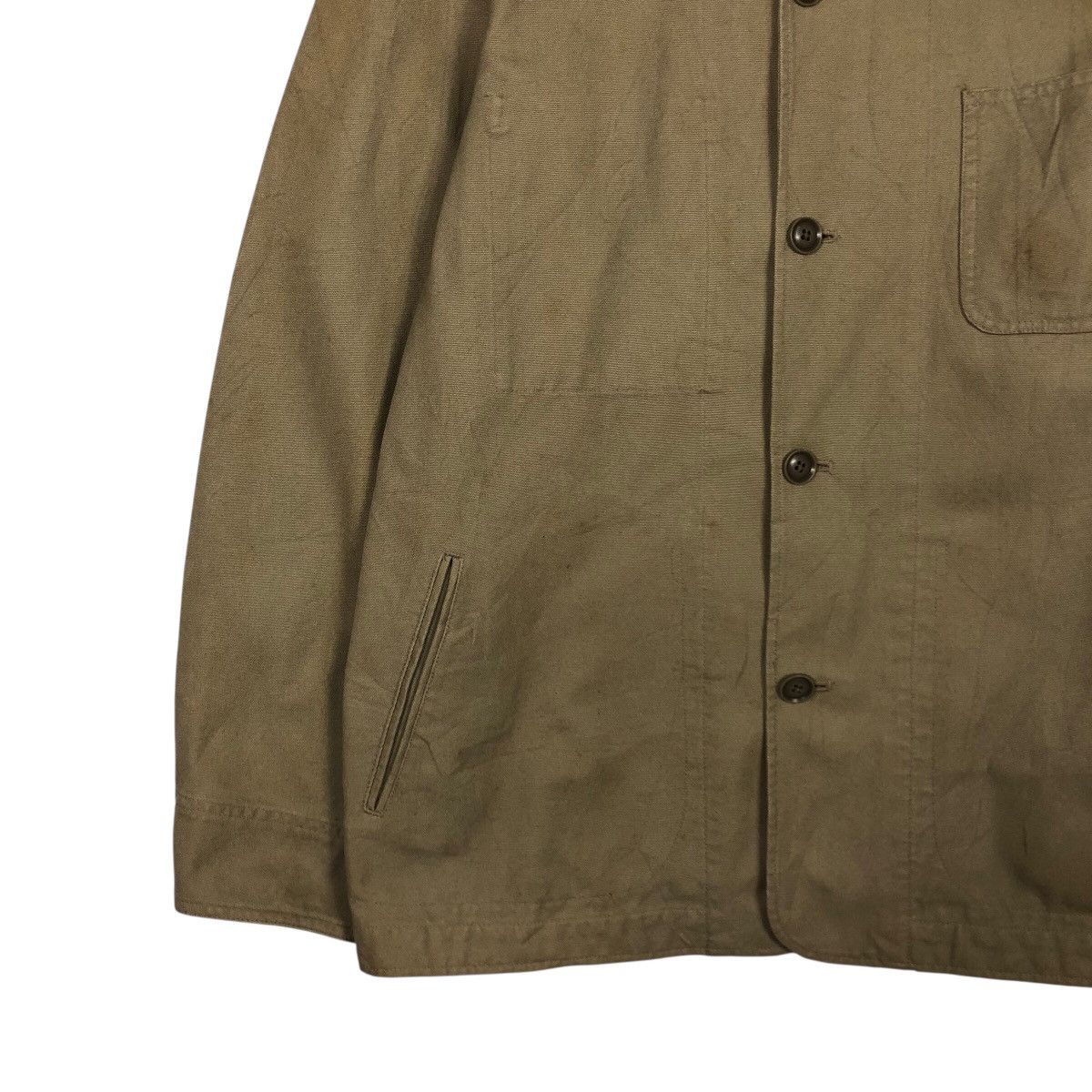 Japanese Brand 📌Vintage Chore Work Jacket Detroit Uniqlo Issey Miyake Size US M / EU 48-50 / 2 - 5 Thumbnail