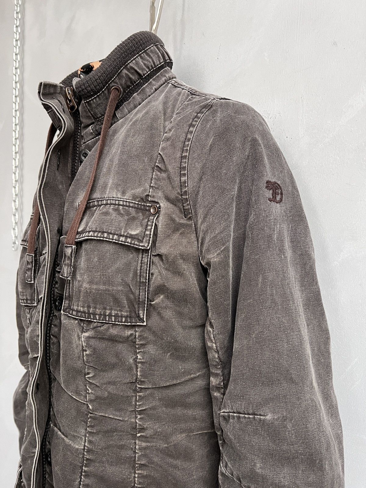 Tom Tailor Rare Washed canvas jacket hysteric glamour style y2k hype Size US S / EU 44-46 / 1 - 6 Thumbnail