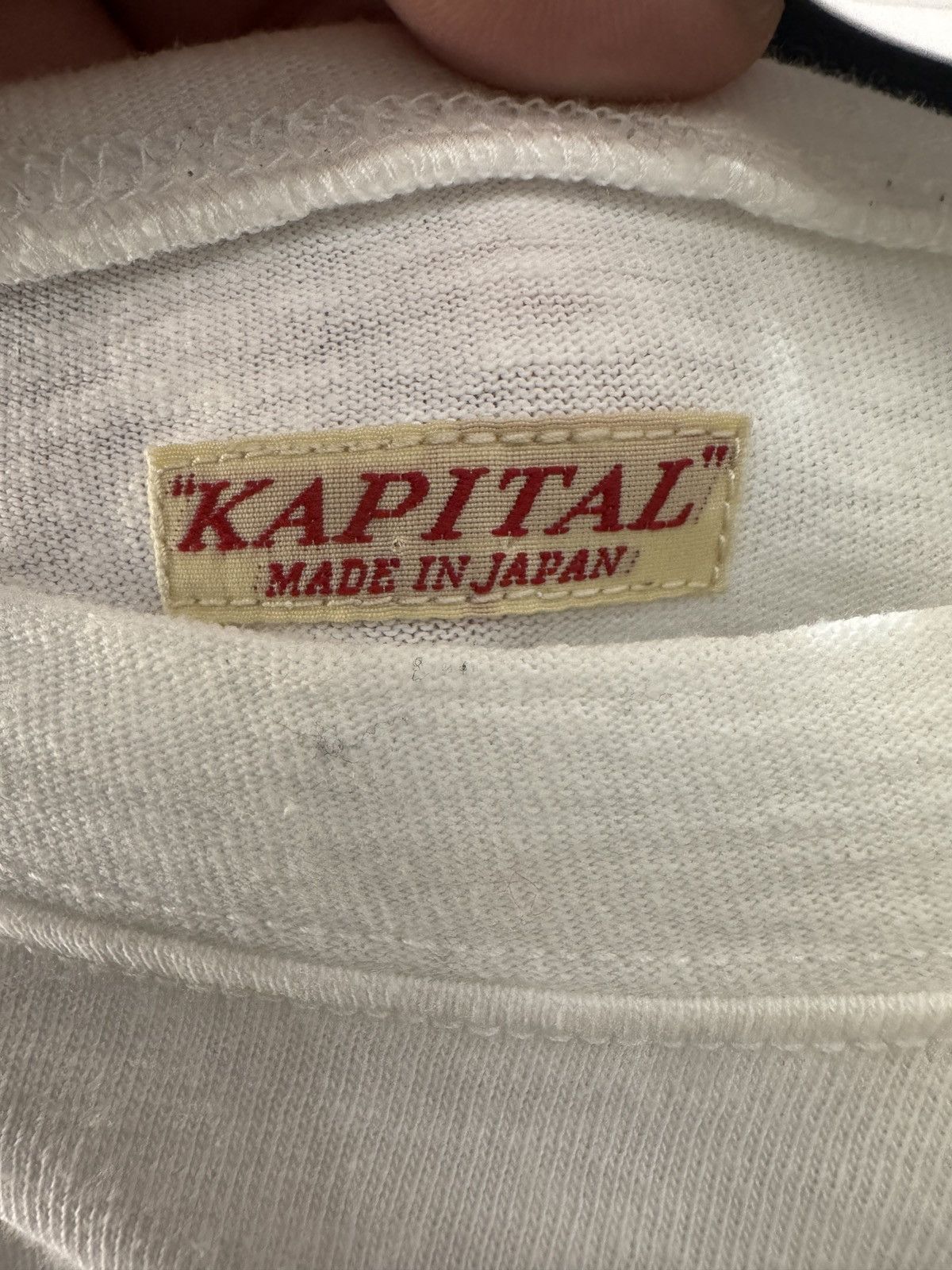 Kapital Kapital Flag Racer Tee Size US S / EU 44-46 / 1 - 5 Thumbnail