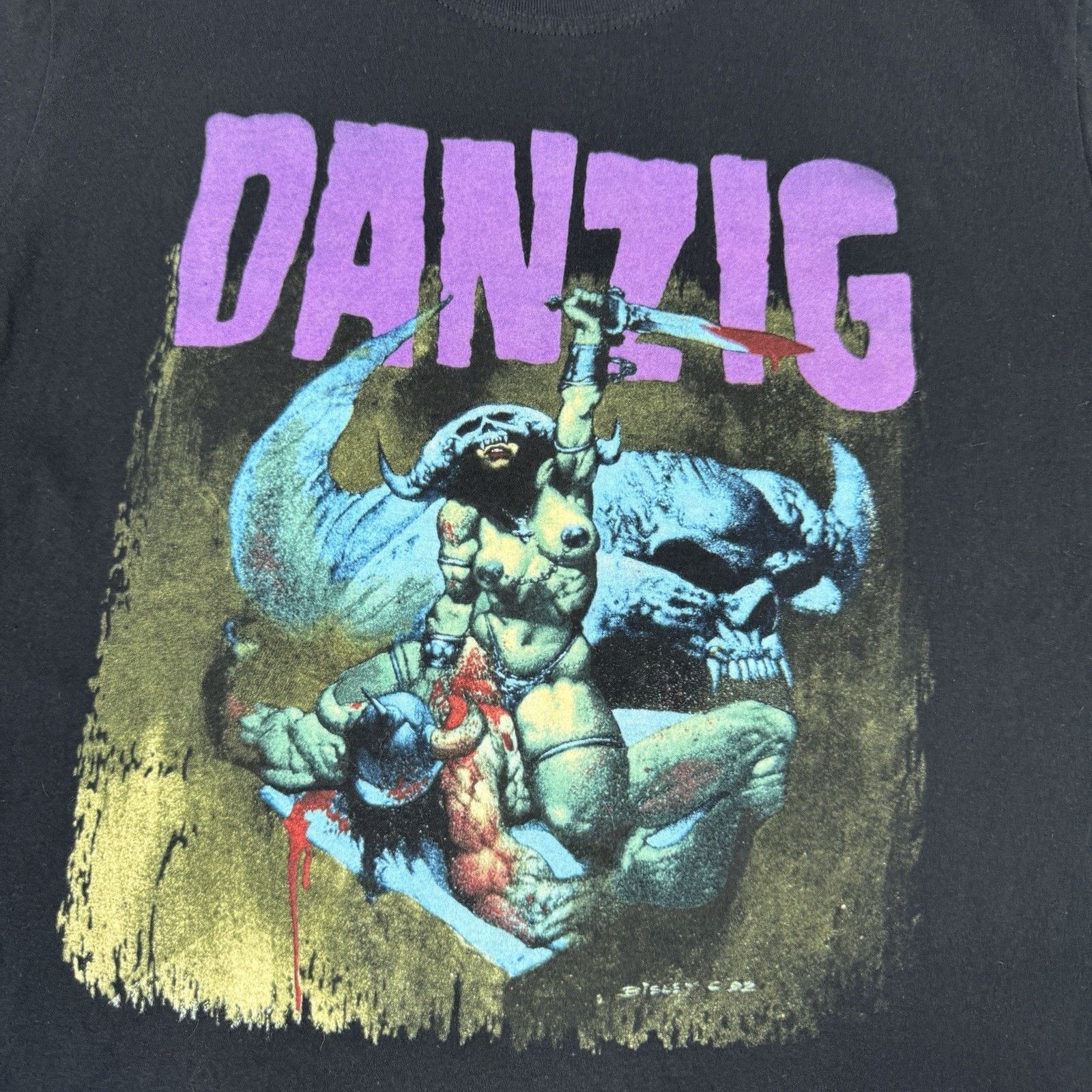 Vintage Danzig III how the gods kill Band shirt Size L Men Size US L / EU 52-54 / 3 - 8 Thumbnail