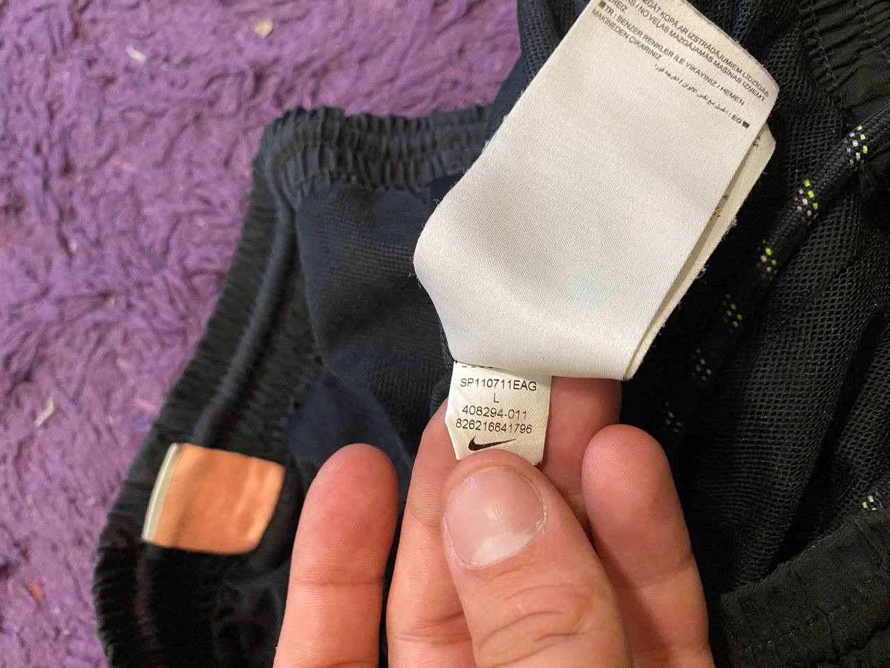 Nike Y2K Vintage Casual Pants Nike Streetwear logo Size US 34 / EU 50 - 4 Thumbnail