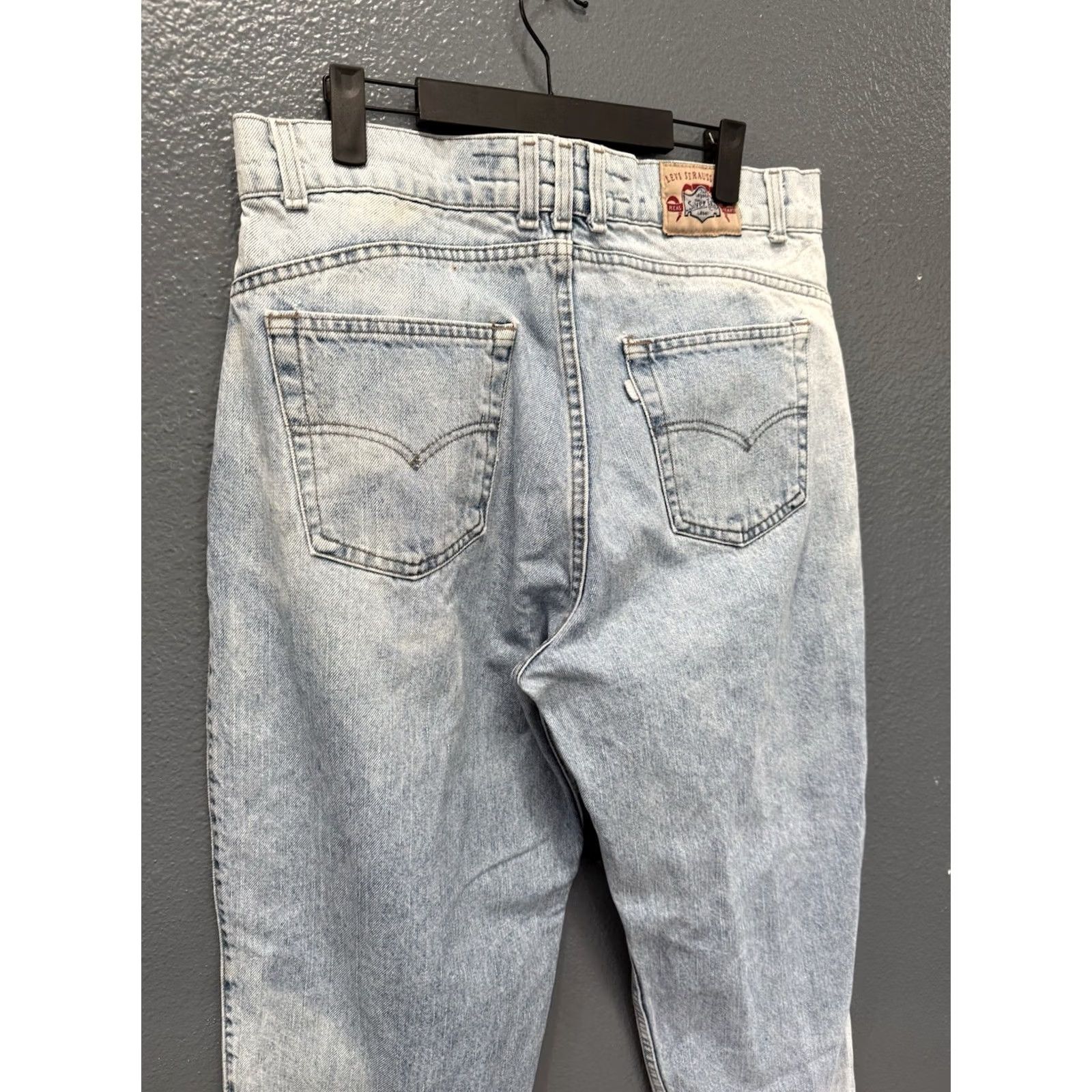 Levi's VINTAGE Levi’s Silver Tab Baggy Blue Jean Pants 38/32 USA Made Men's Size US 38 / EU 54 - 2 Thumbnail