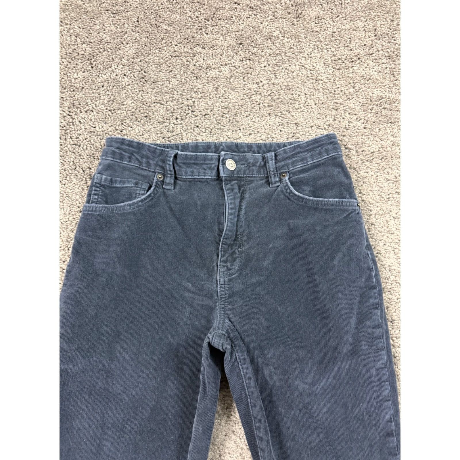 Patagonia Patagonia Pants Womens 27 Blue Corduroy Ankle Skinny Mid Rise Stretch 25x27 Size 27" / US 4 / IT 40 - 2 Thumbnail