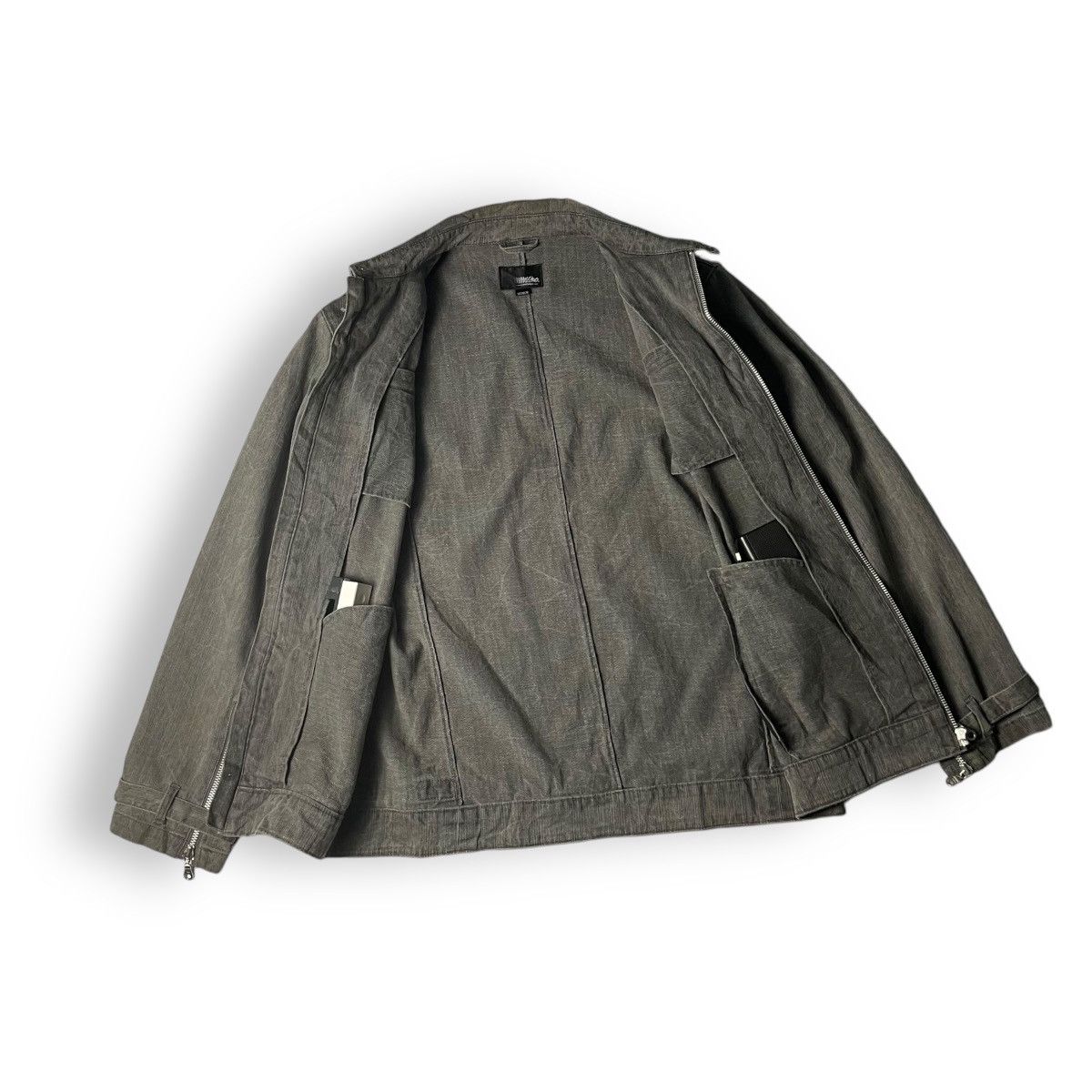 Mossimo 🇯🇵 MOSSIMO SPORT BIKER / PUNK FULL ZIP JACKET Size US M / EU 48-50 / 2 - 3 Thumbnail